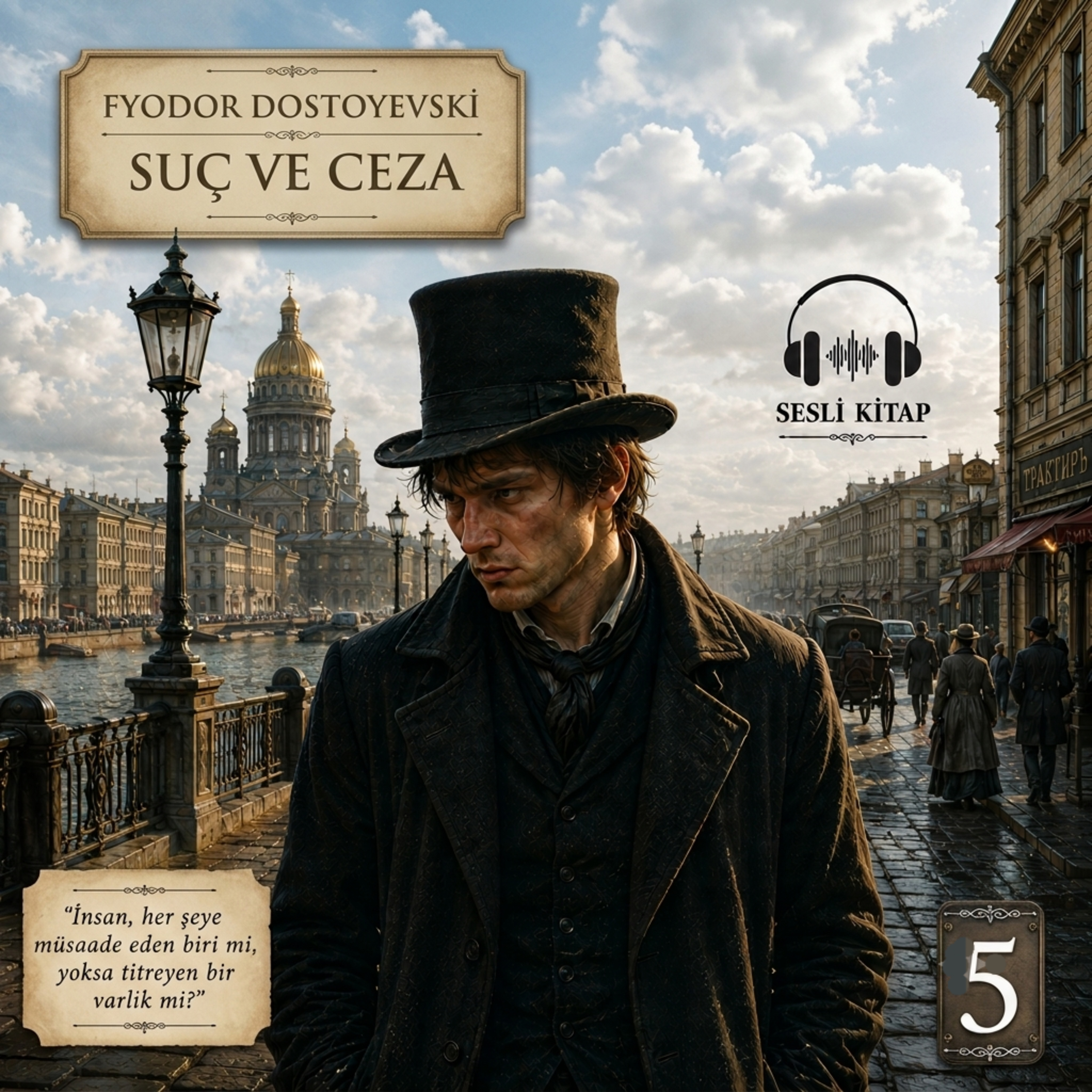 SUÇ VE CEZA - 5 | Sesli Kitap