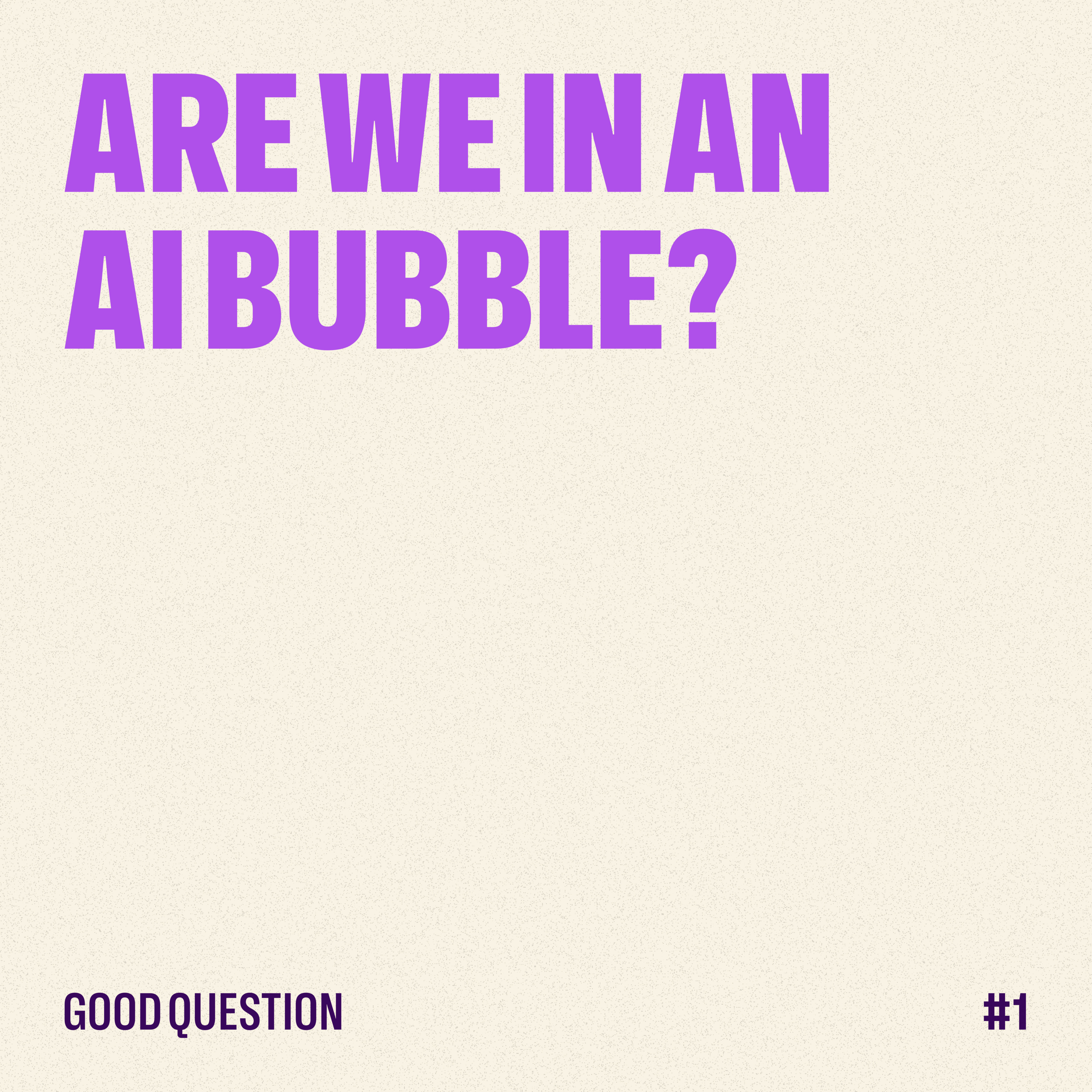 AI, are we in a bubble?  episode artwork