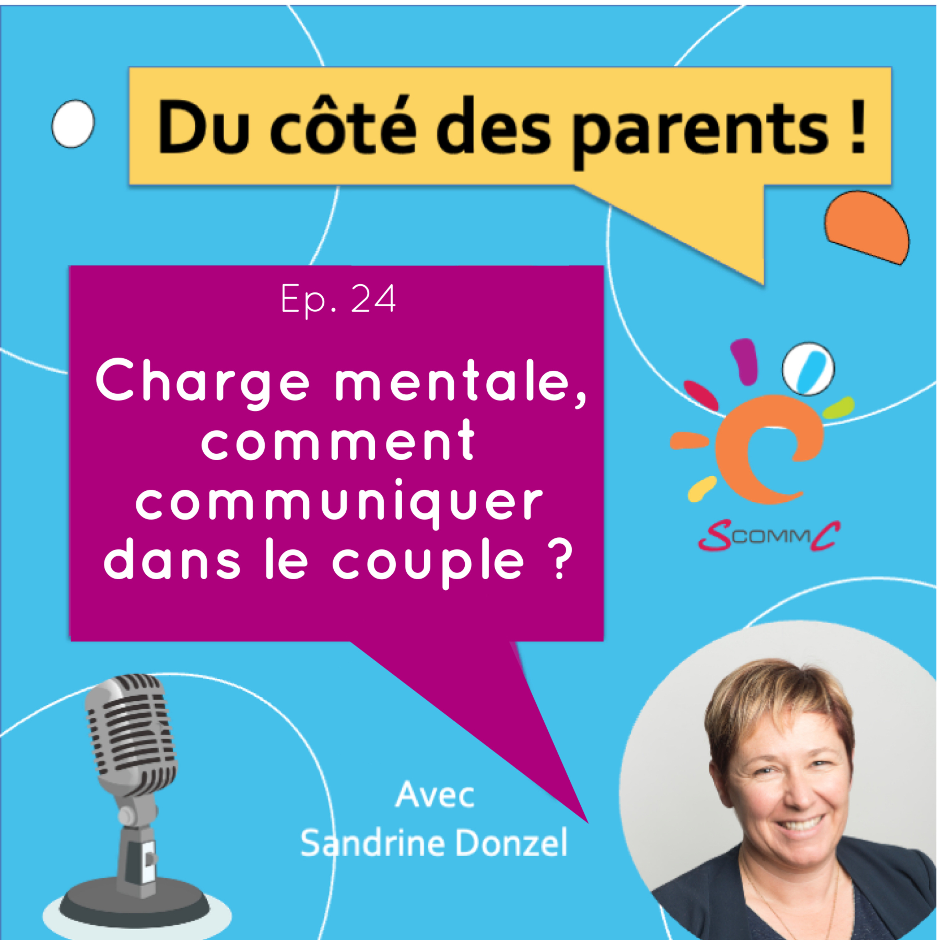 EP.24 Mieux communiquer dans le couple à propos de la charge mentale episode artwork
