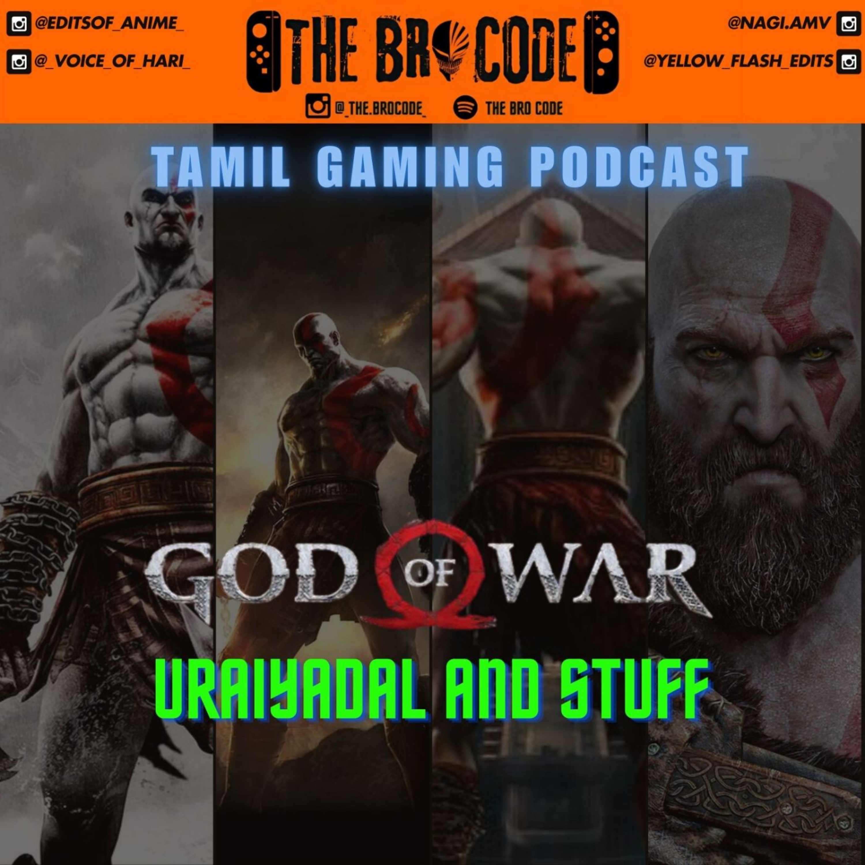 God of war to God of Hope | Tamil Gaming Podcast | Uraiyadal & Stuff
