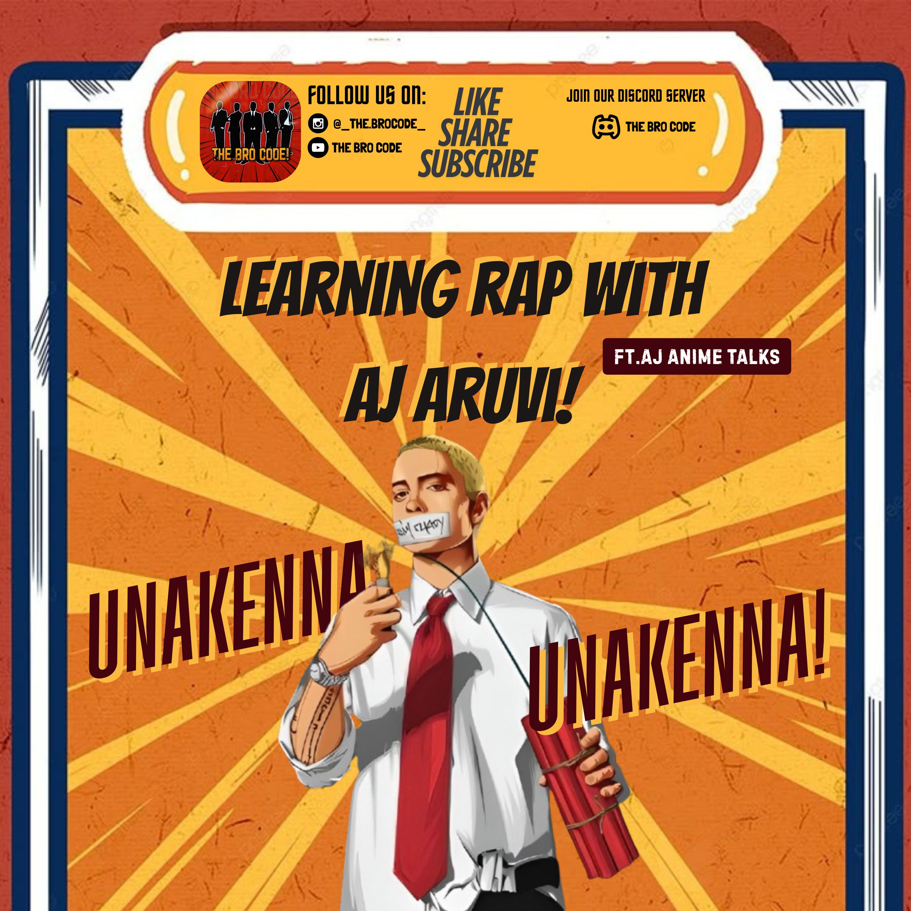 Learning Rap with Aj Aruvi | Ft.Unakkenna Unakkenna | Tamil Podcast episode artwork