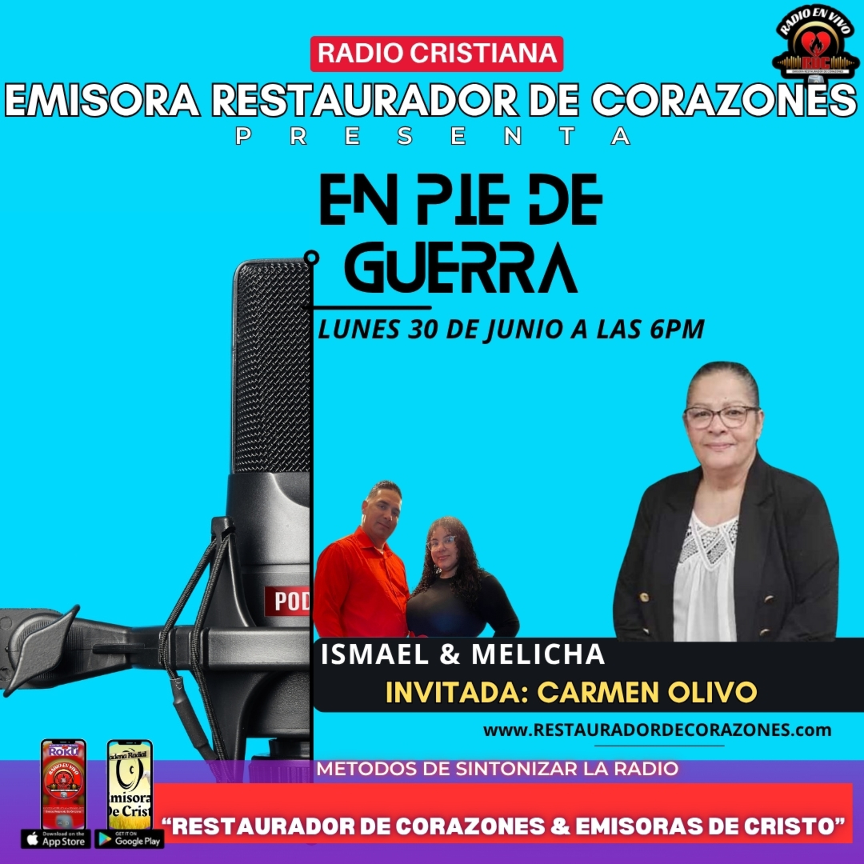 Ismael & Melicha Delgado INVITADA: Hermana Carmen Olivo (Junio 30,2025)