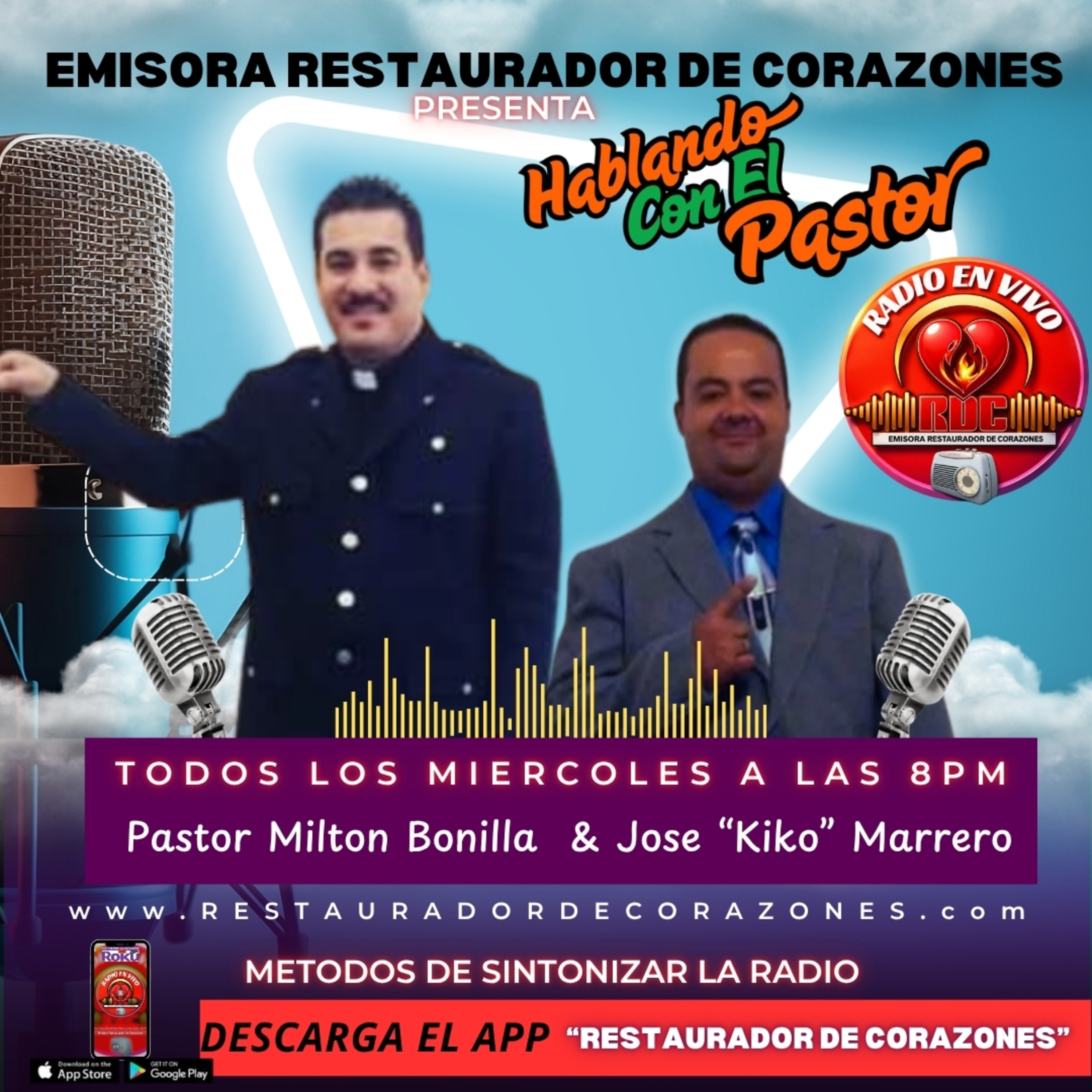 Pastor Milton Bonilla & Jose _Kiko_ Marrero HABLANDO CON EL PASTOR _RadioJesus (Abril 29,2026) episode artwork