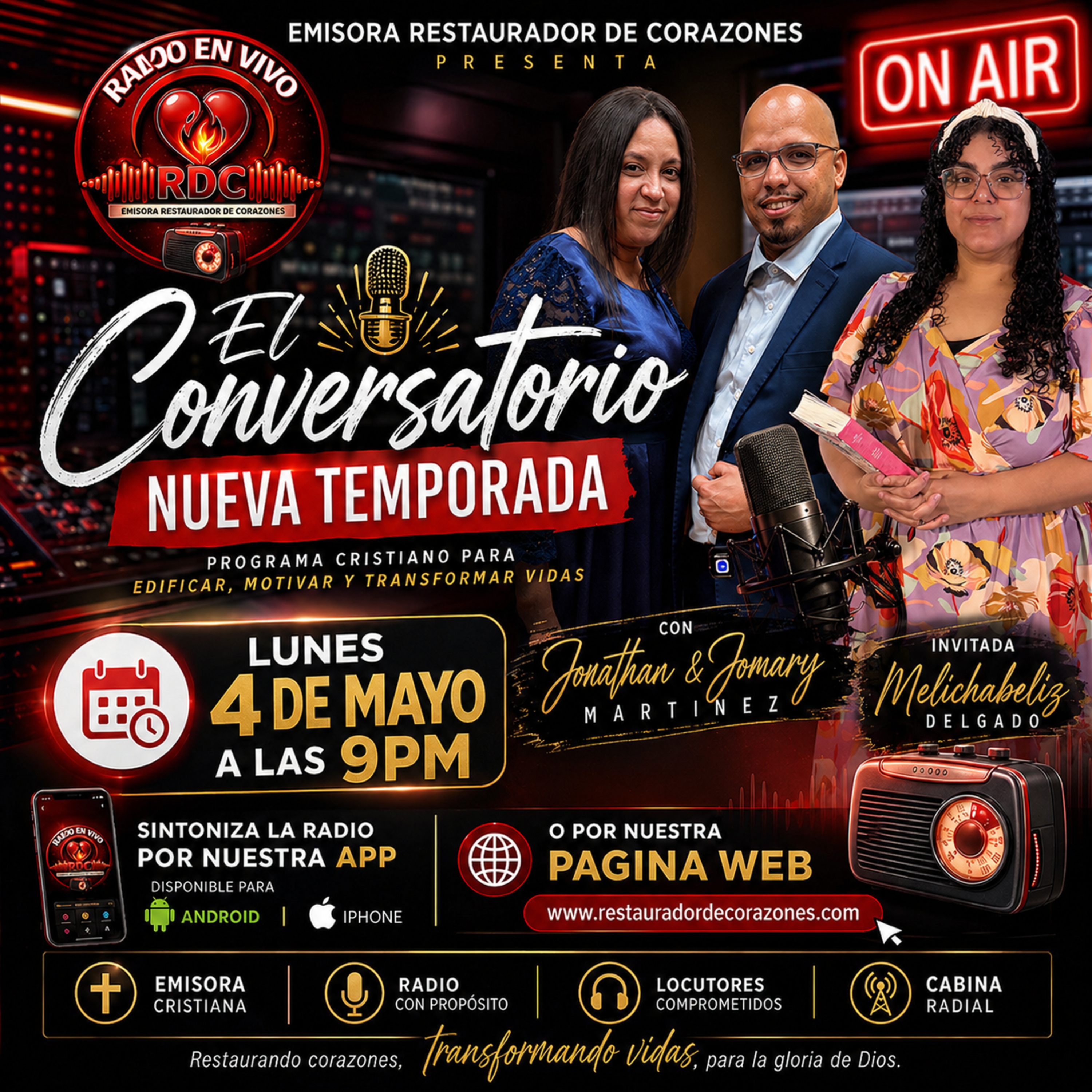 El Conversatorio_NUEVA TEMPORADA _ INVITADA_ Melichabeliz Delgado (Mayo 4,2026) episode artwork