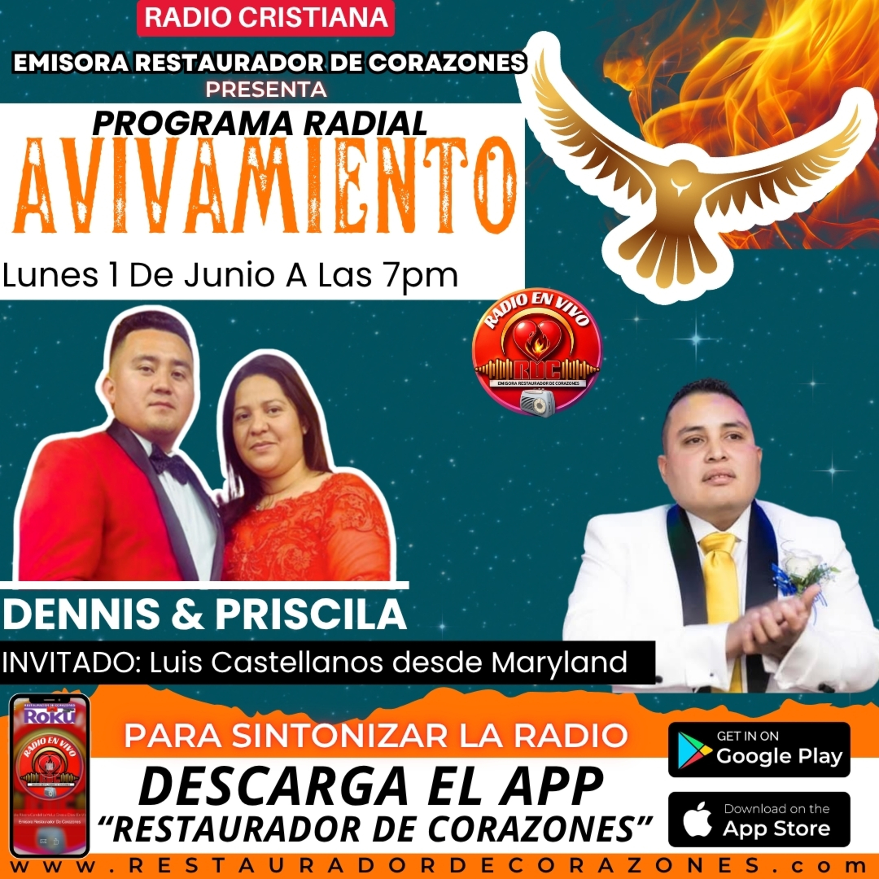 Programa Radial _Avivamiento_ INVITADO_ Luis Castellanos (Junio 1,2026) episode artwork