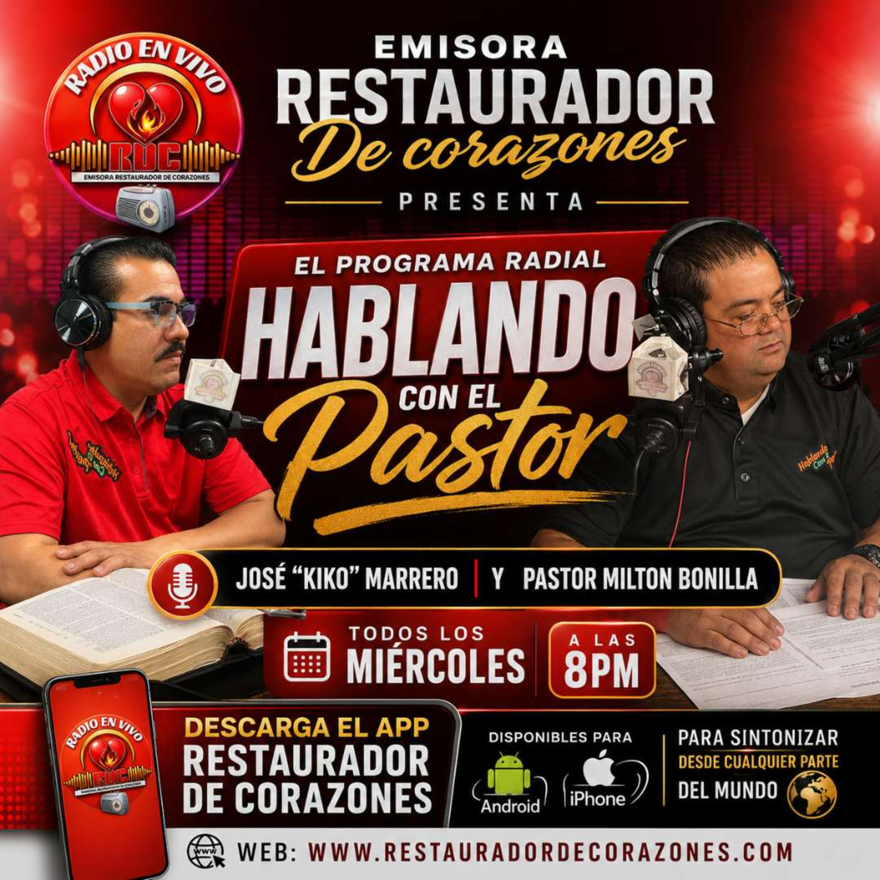 Hablando Con El Pastor _TODOS LOS MIERCOLES A LAS 8PM (Agosto 12,2026) episode artwork
