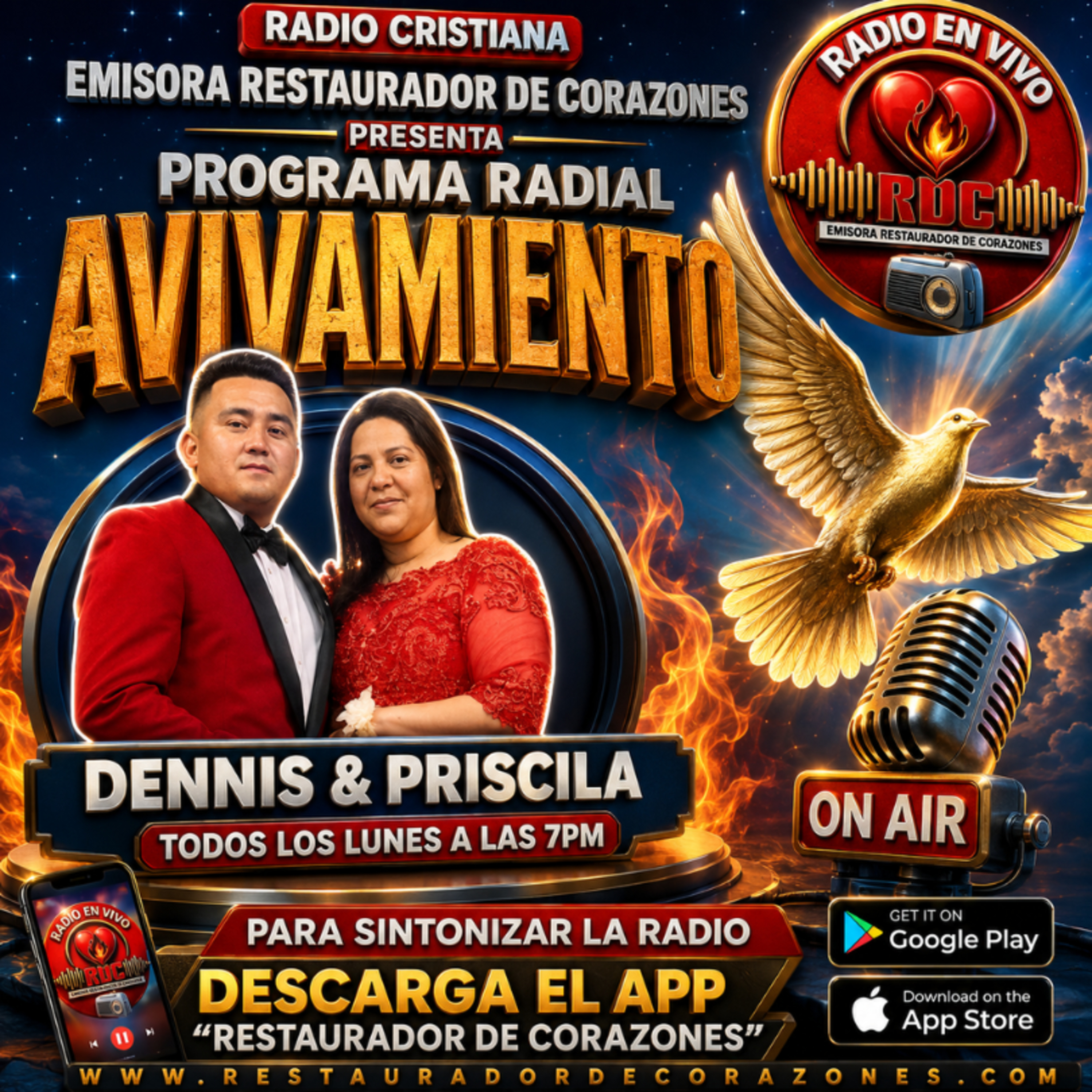 Programa Radial _Avivamiento_ Con Dennis & Priscila (Agosto 24,2026) episode artwork