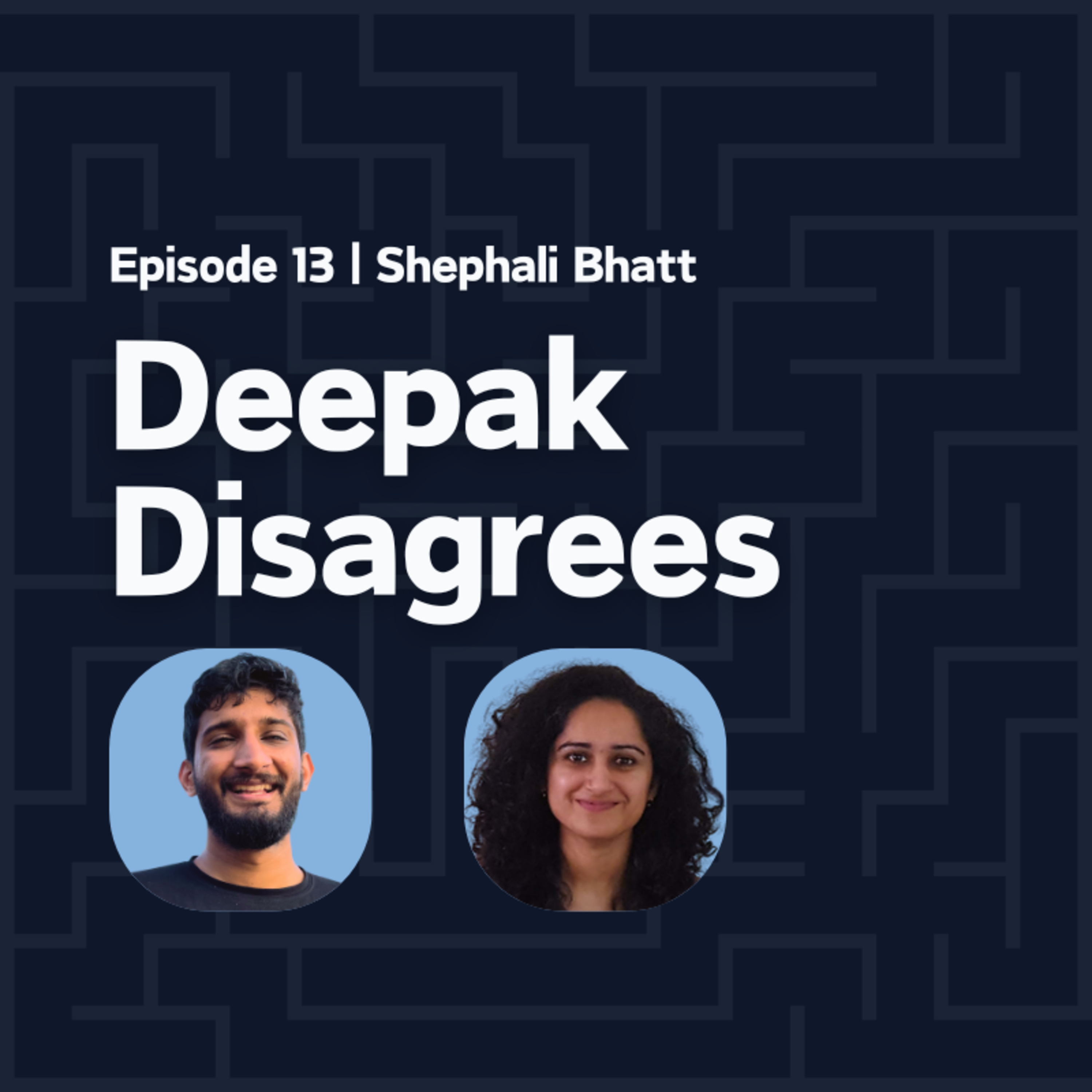 Deepak Disagrees