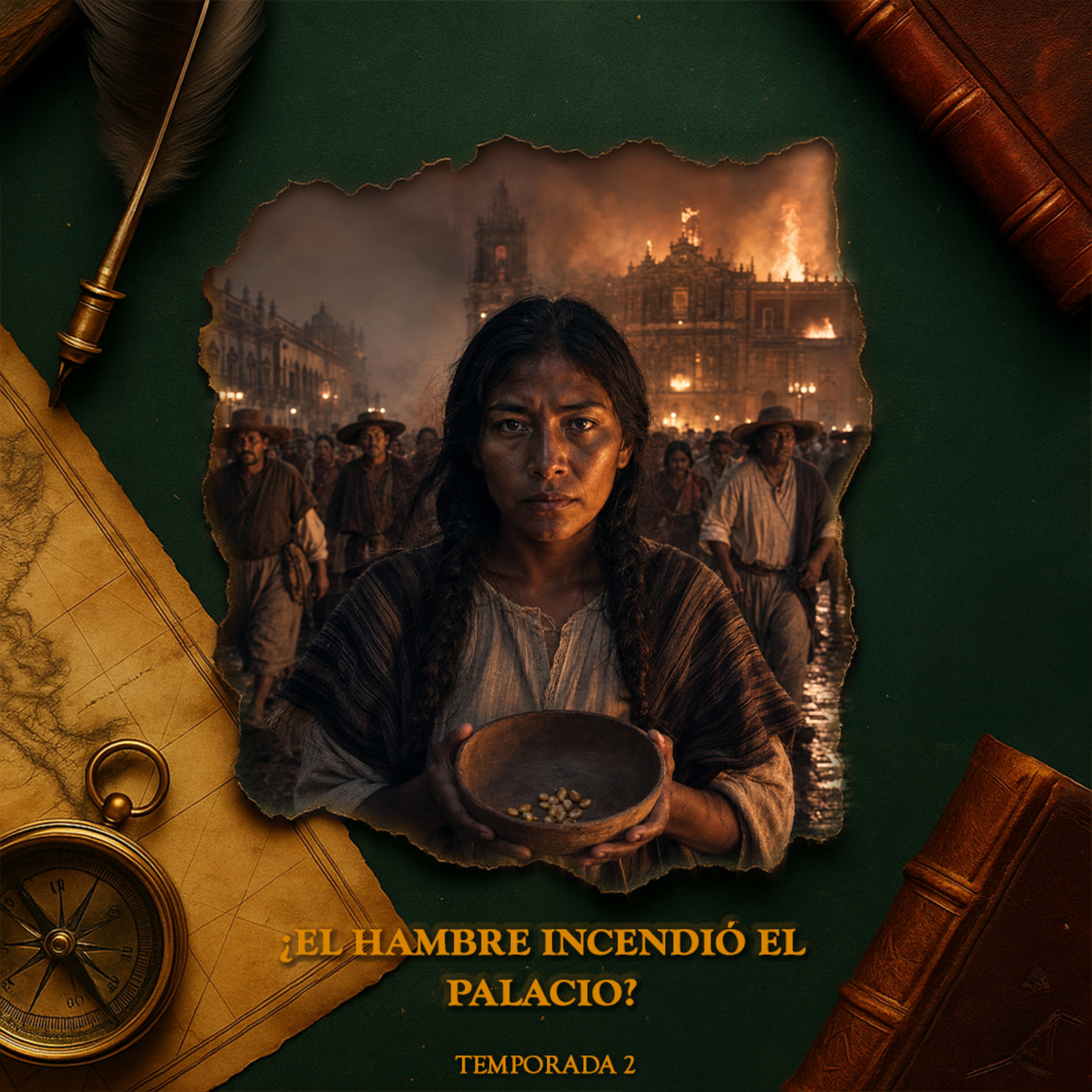 El Tumulto de 1692: Hambre, rebelión y fuego en la Nueva España episode artwork