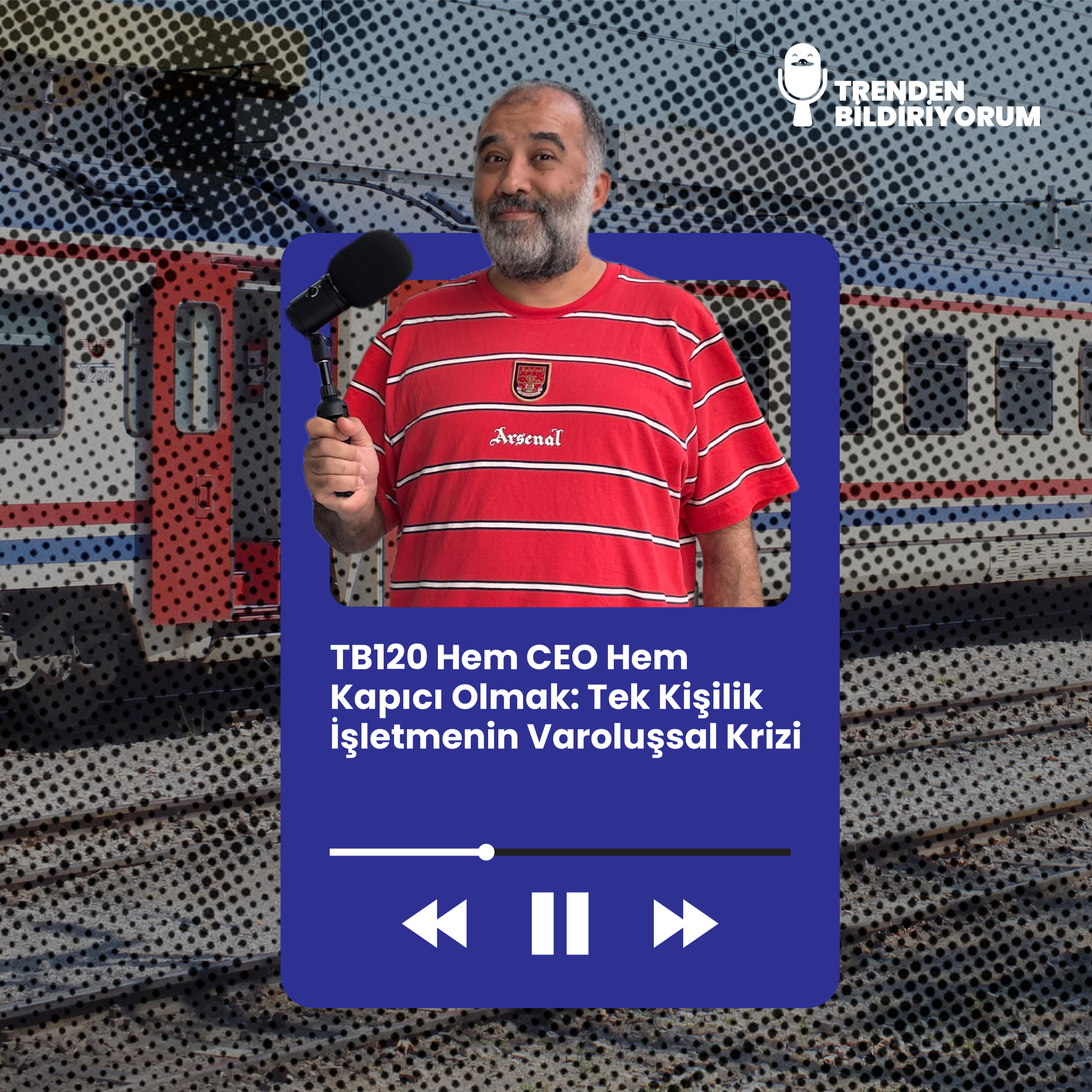 TB120 Trenden Bildiriyorum - Hem CEO Hem Kapıcı Olmak: Tek Kişilik İşletmenin Varoluşsal Krizi episode artwork