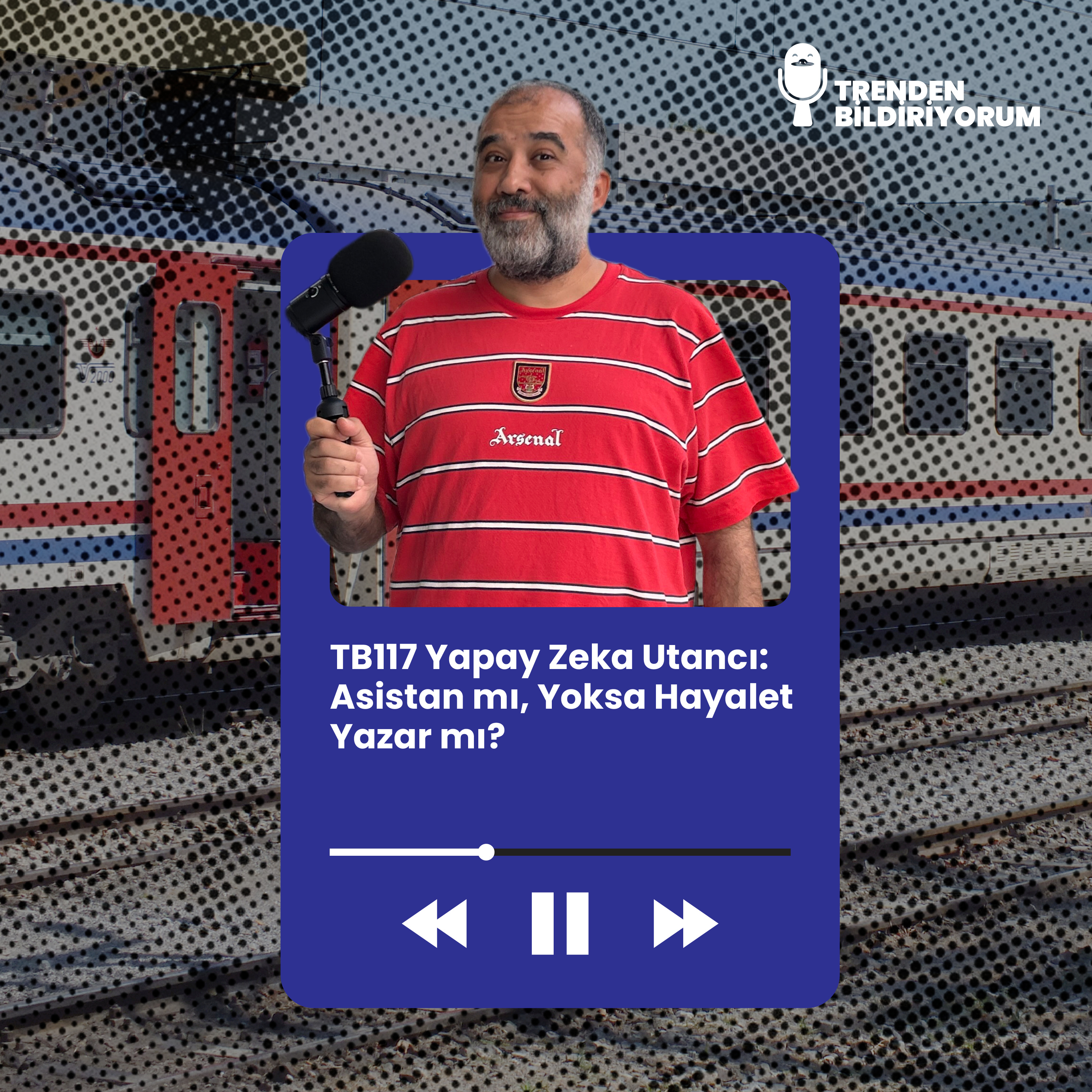 TB117 Trenden Bildiriyorum - Yapay Zeka Utancı: Asistan mı, Yoksa Hayalet Yazar mı? episode artwork