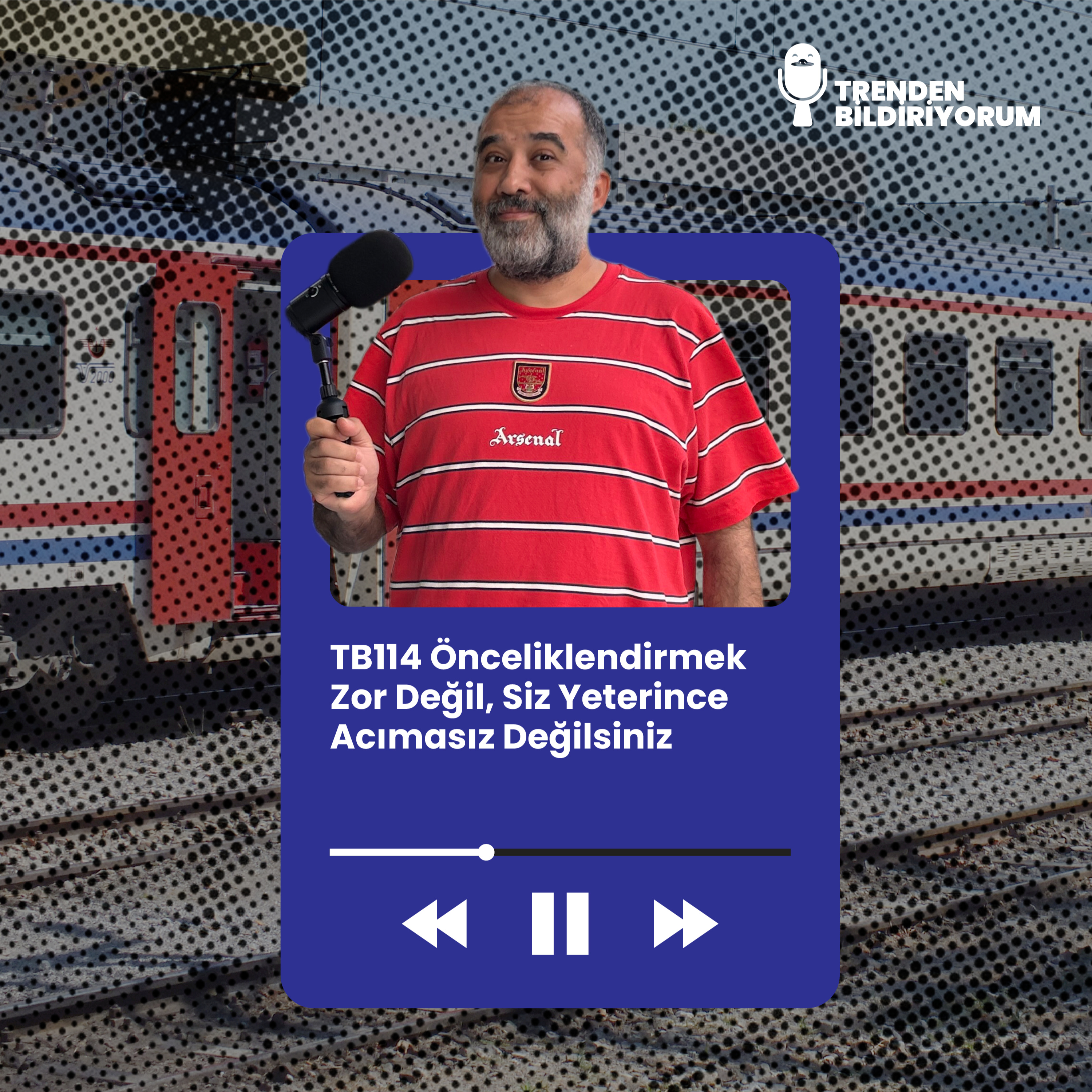 TB114 Trenden Bildiriyorum - Önceliklendirmek Zor Değil, Siz Yeterince Acımasız Değilsiniz episode artwork