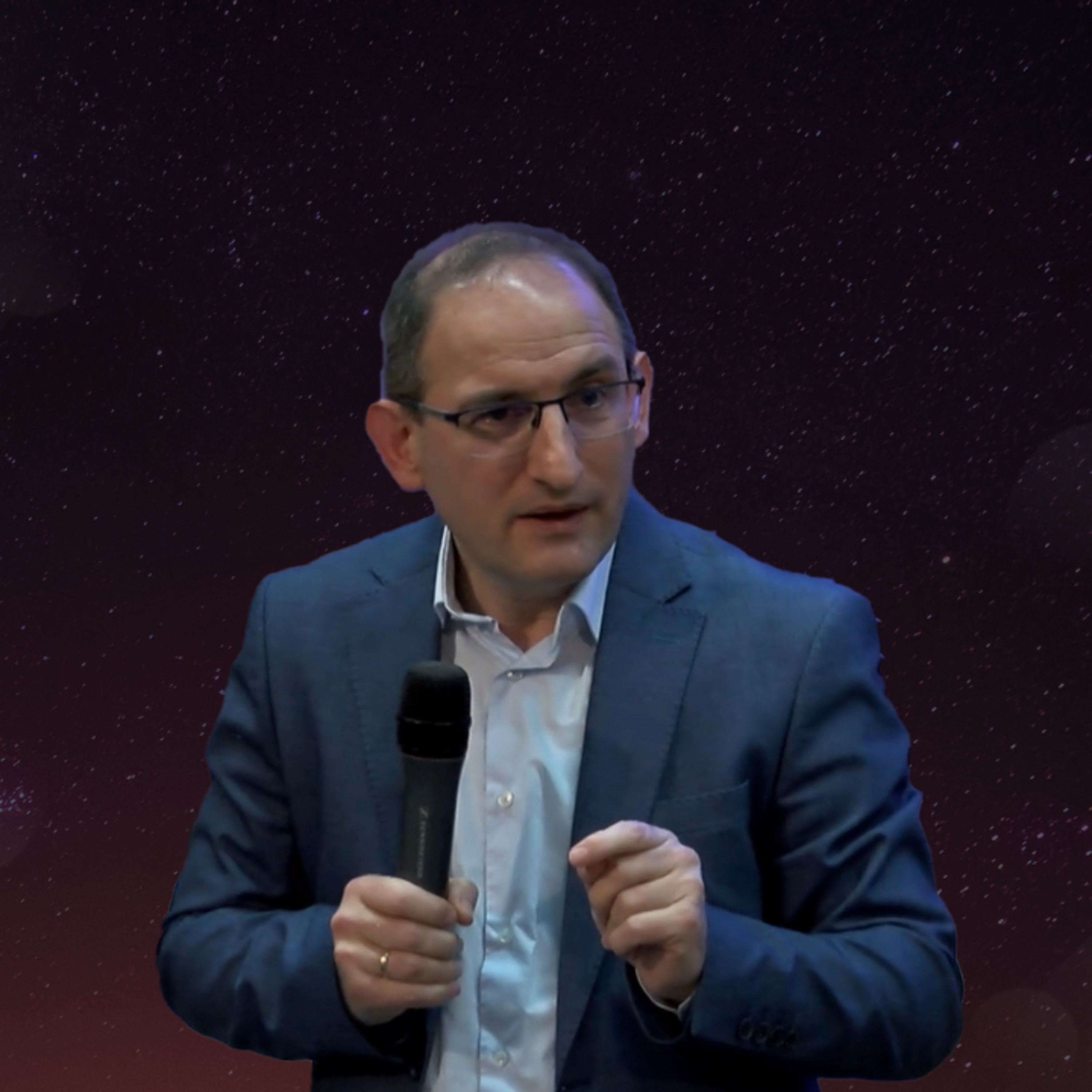 A man reading the Holy Bible