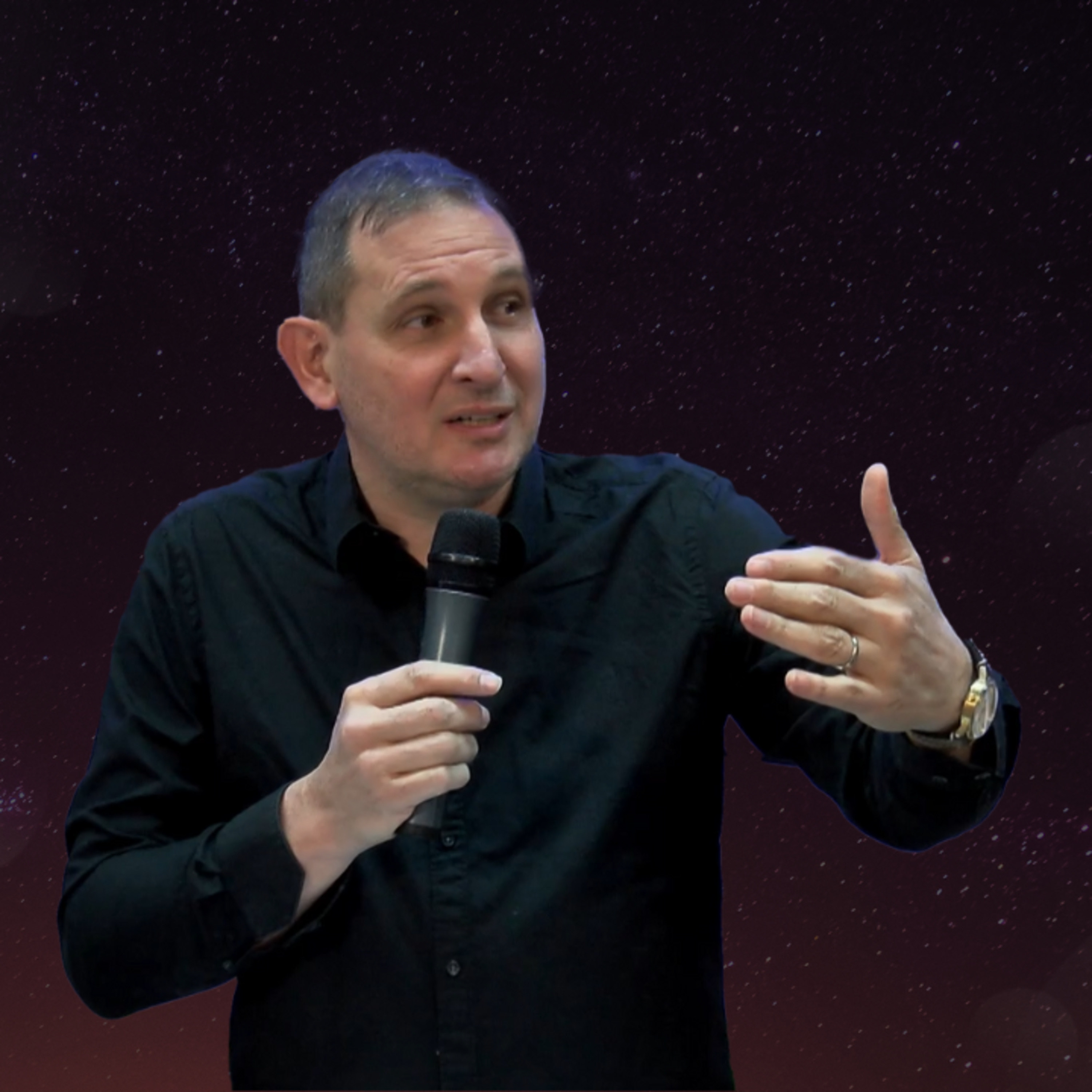 A man reading the Holy Bible