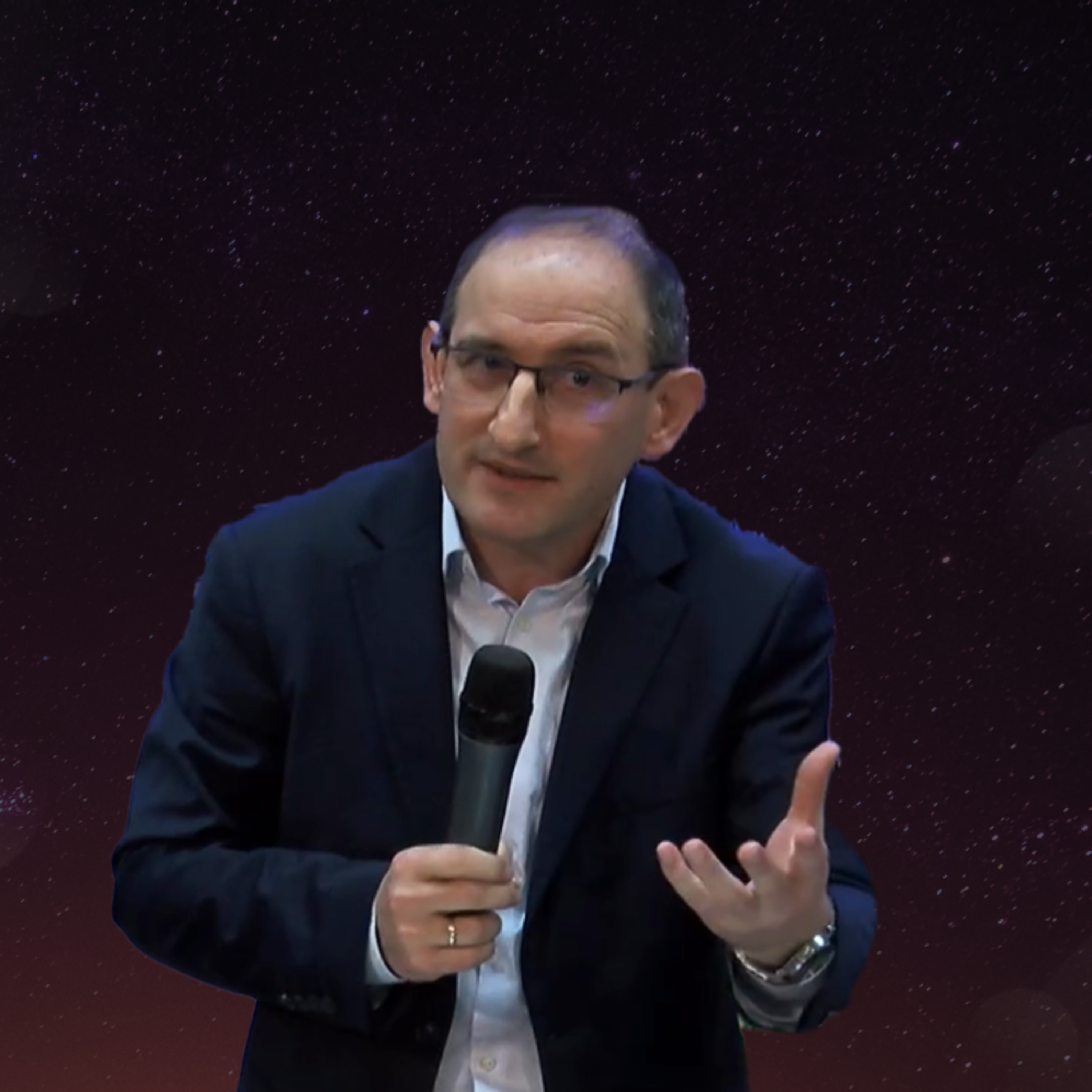 A man reading the Holy Bible