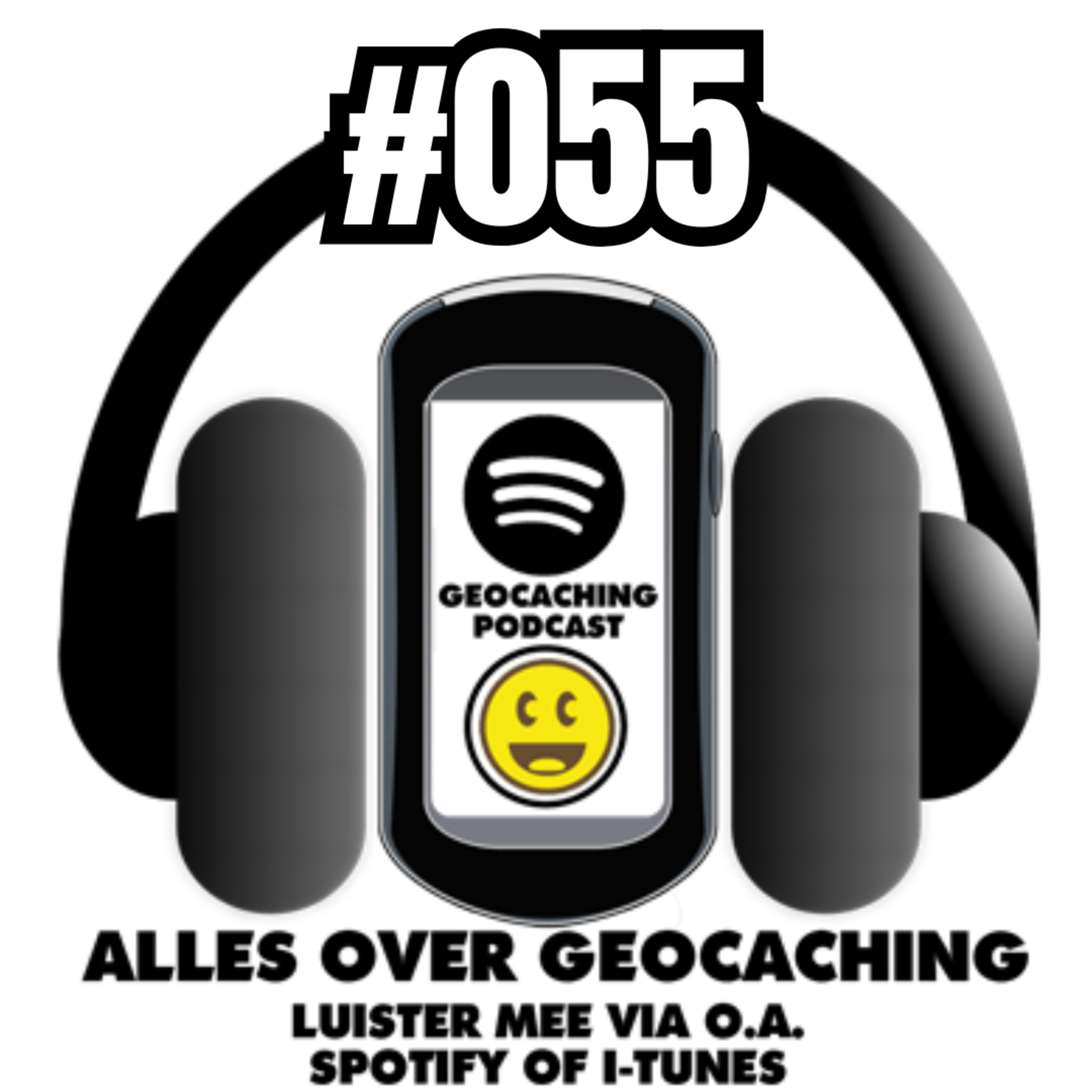 Geocaching Podcast #055 - Het plaatsen van een geocache, souvenirs, Treasures en veel meer