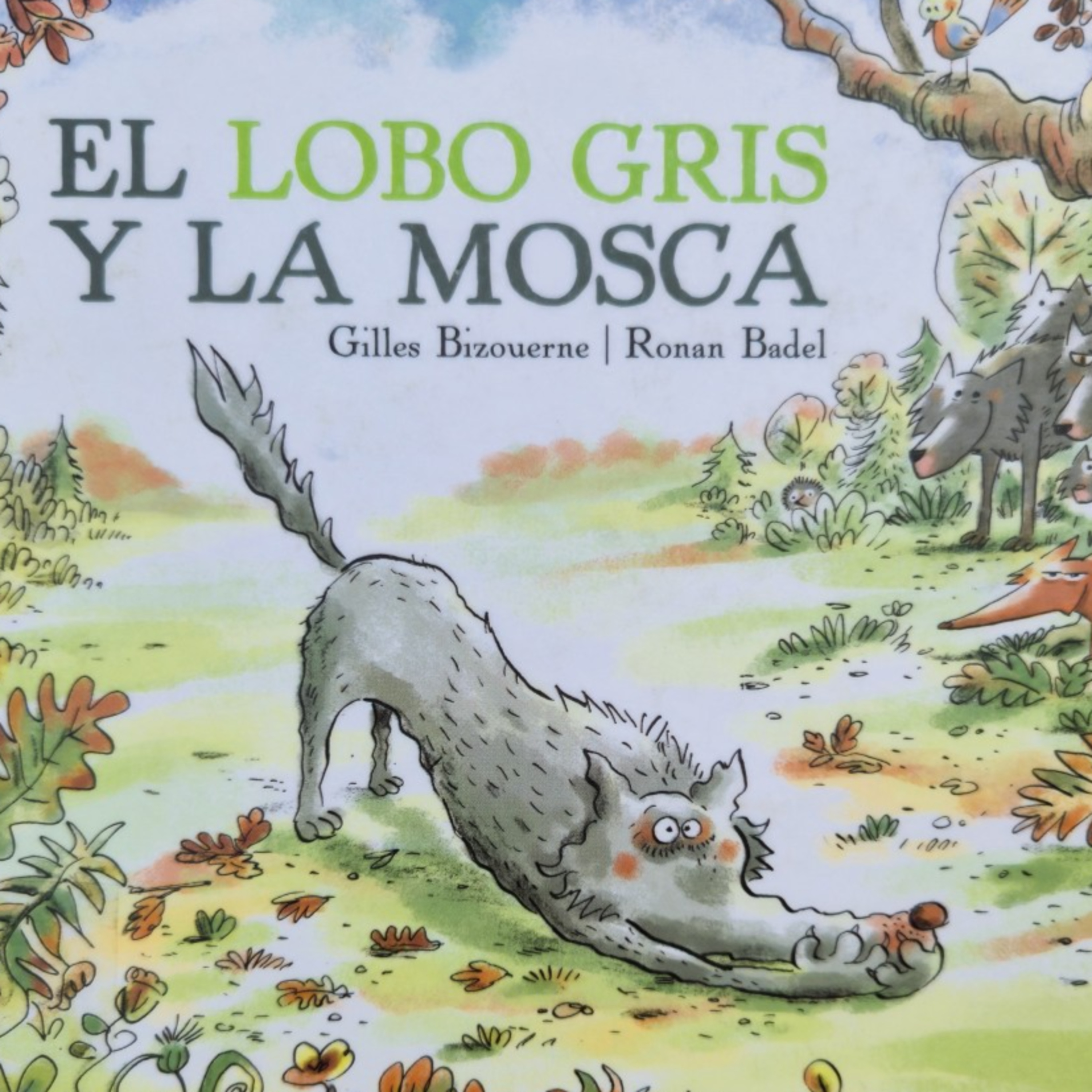 "El lobo gris y la mosca" - CUENTOS Y DIBUJOS INFANTILES PARA NIÑOS EN ESPAÑOL - CUENTACUENTOS Óscar Aguilera episode artwork