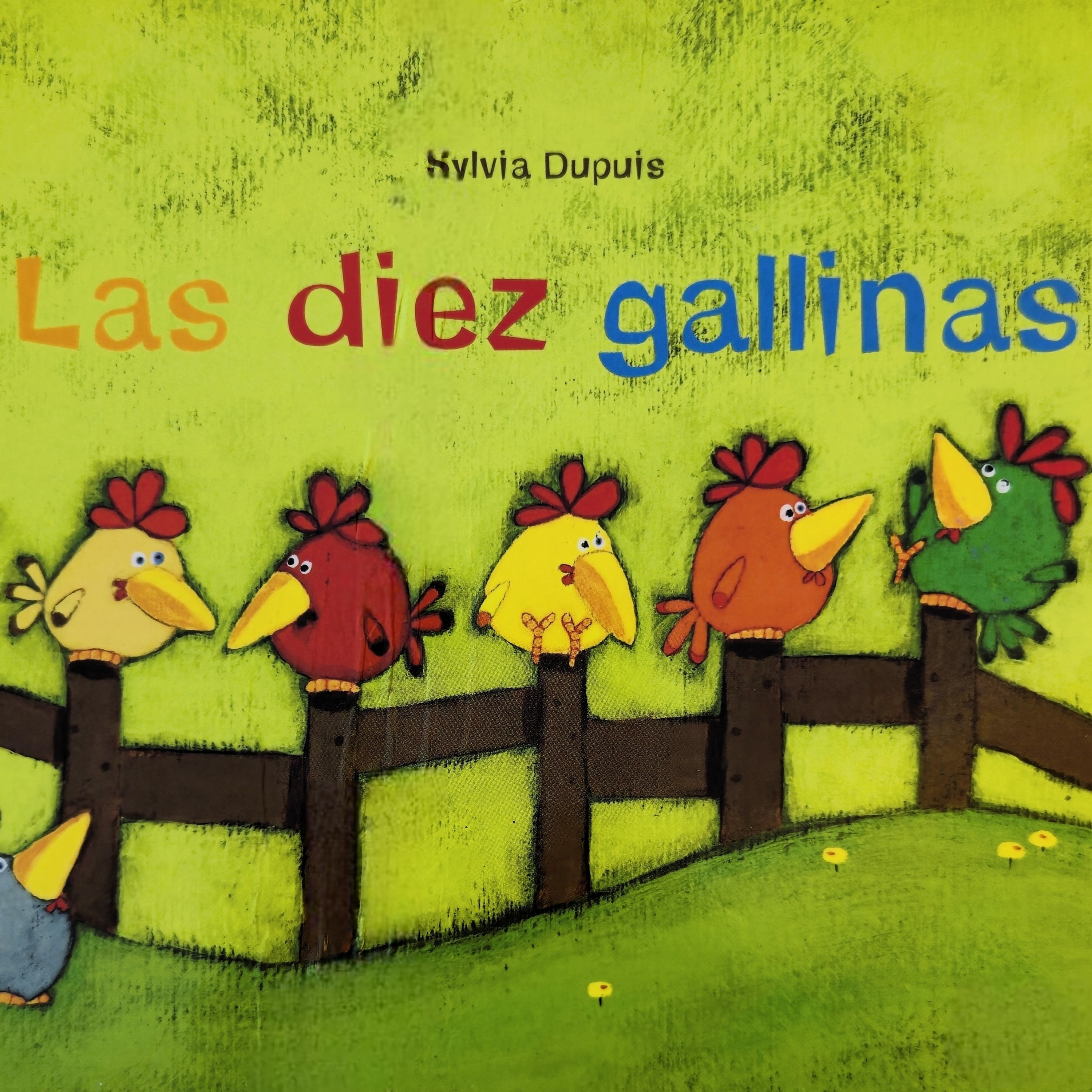 "Las diez gallinas" - CUENTOS Y DIBUJOS INFANTILES PARA NIÑOS EN ESPAÑOL - CUENTACUENTOS Óscar Aguilera