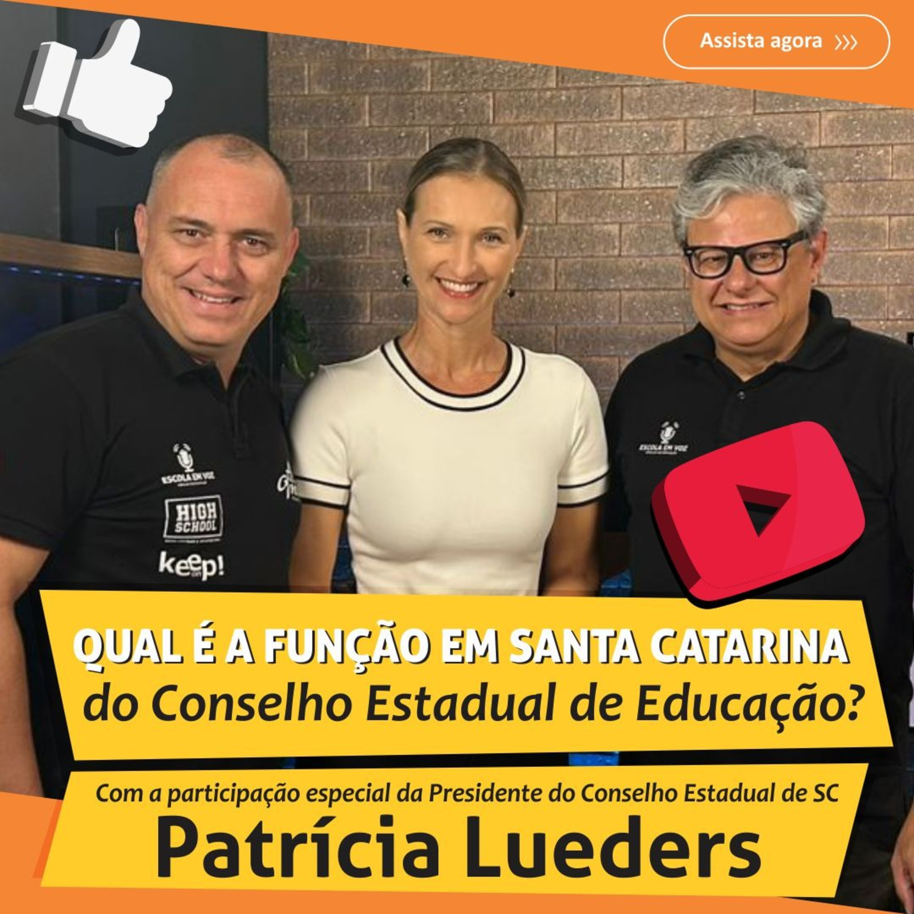 Qual é a função do Conselho Estadual de Educação em SC? Com a palavra, a Presidente Patrícia Lueders.
