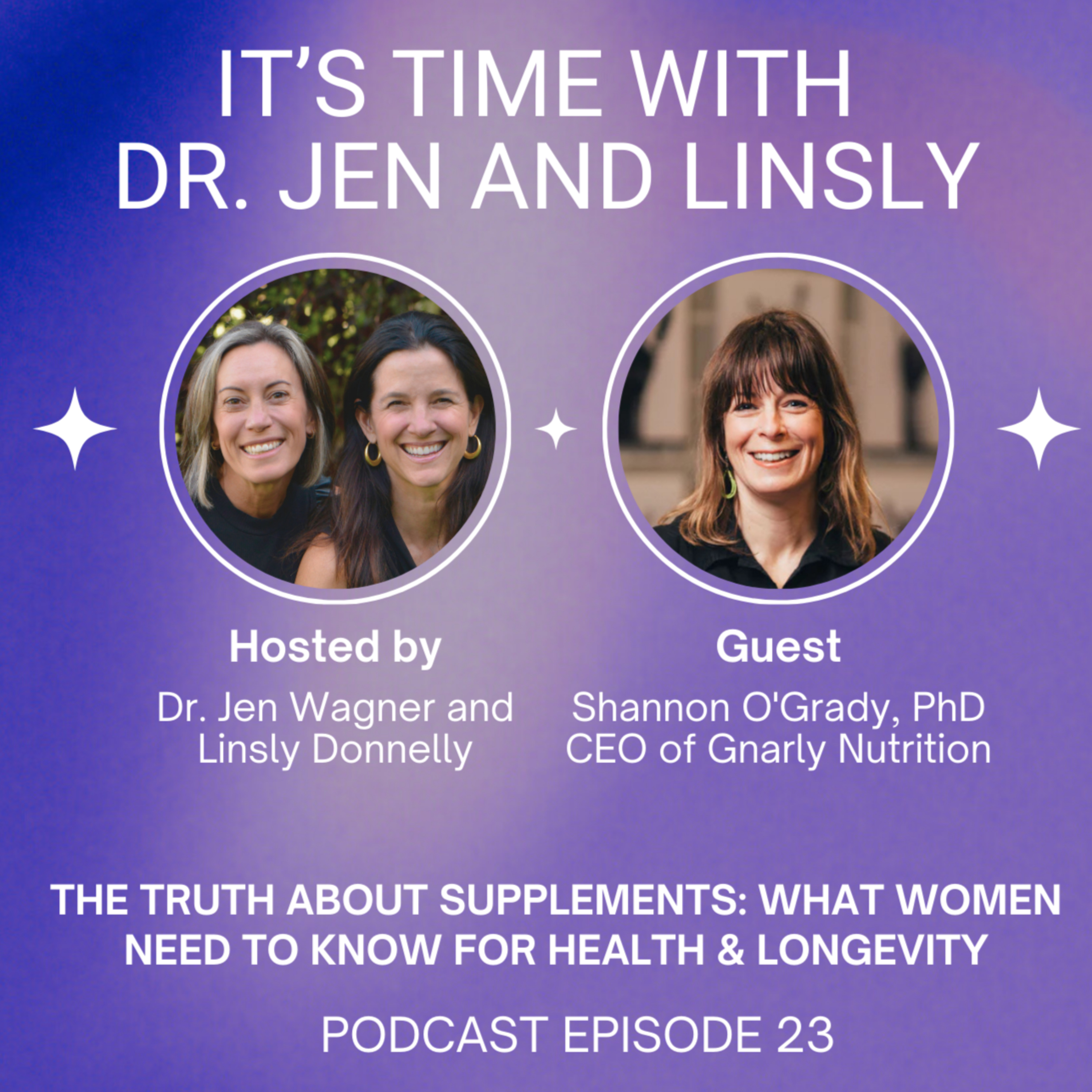 The Truth About Supplements: What Women Need to Know for Health & Longevity episode artwork