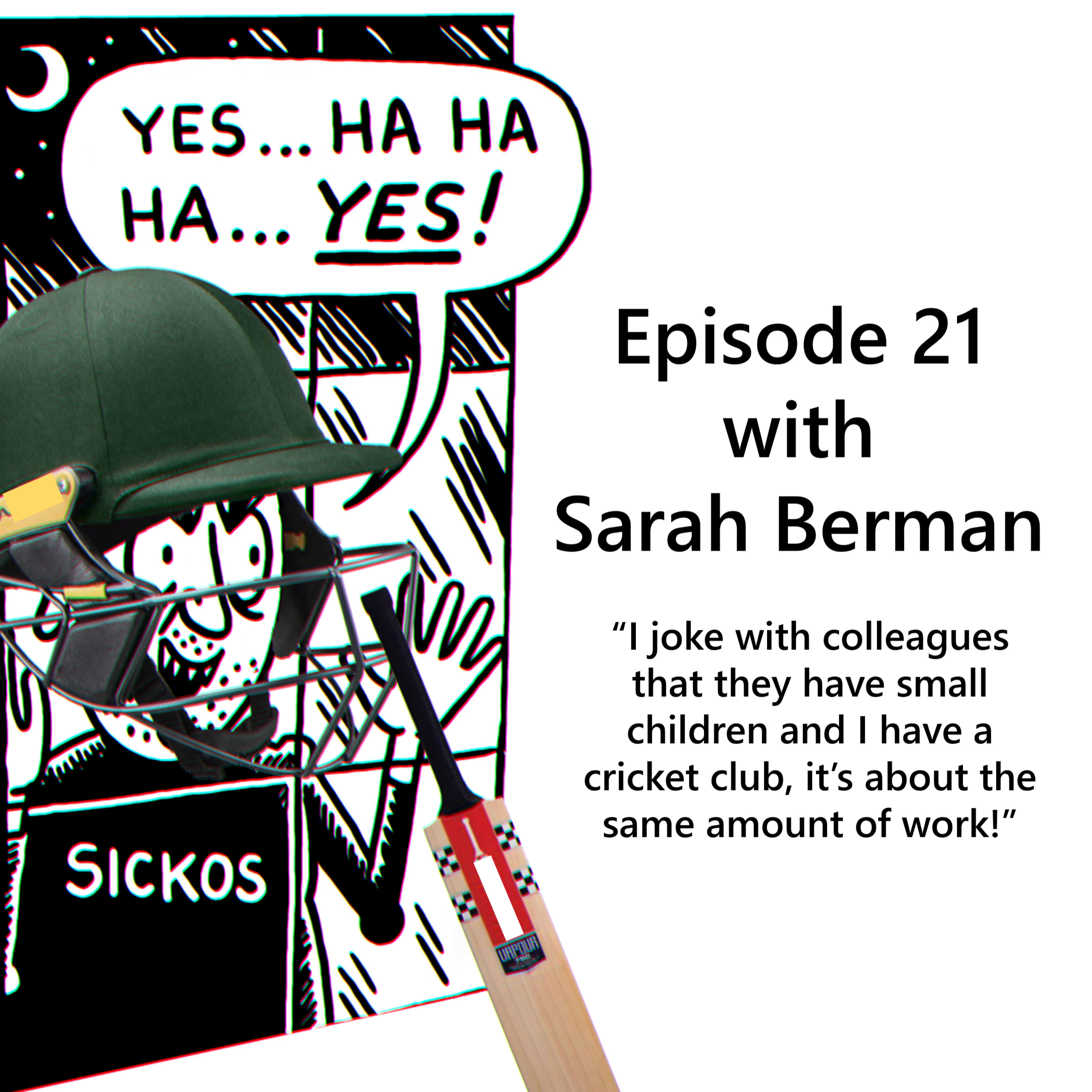 Episode 21 - Drinks Break Dash with Sarah Berman episode artwork