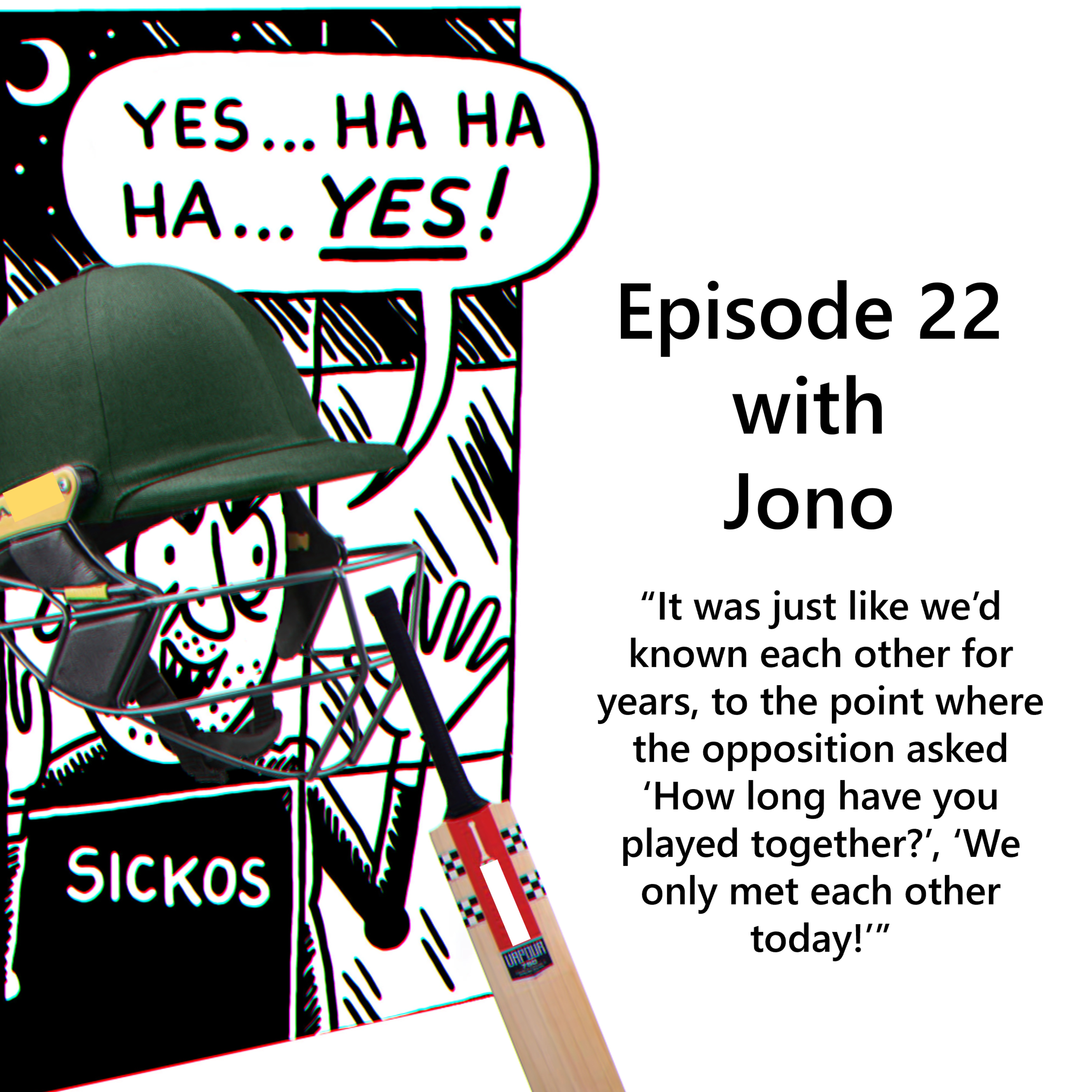 Episode 22 - Birthdays and Flavoured Milk with Jono episode artwork