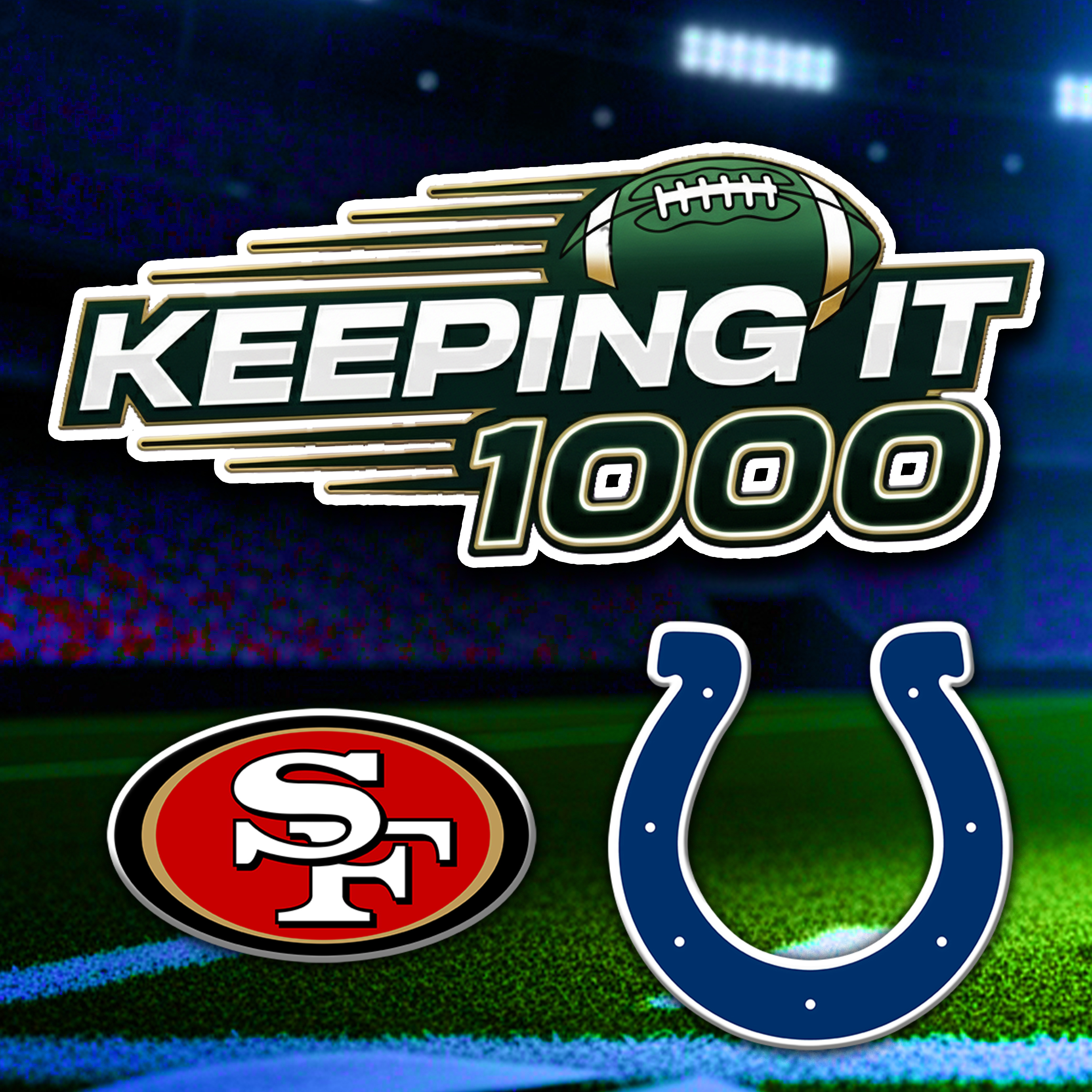 I Can’t Stop Staring at This MNF Parlay (12/22) | Keeping It 1000 episode artwork