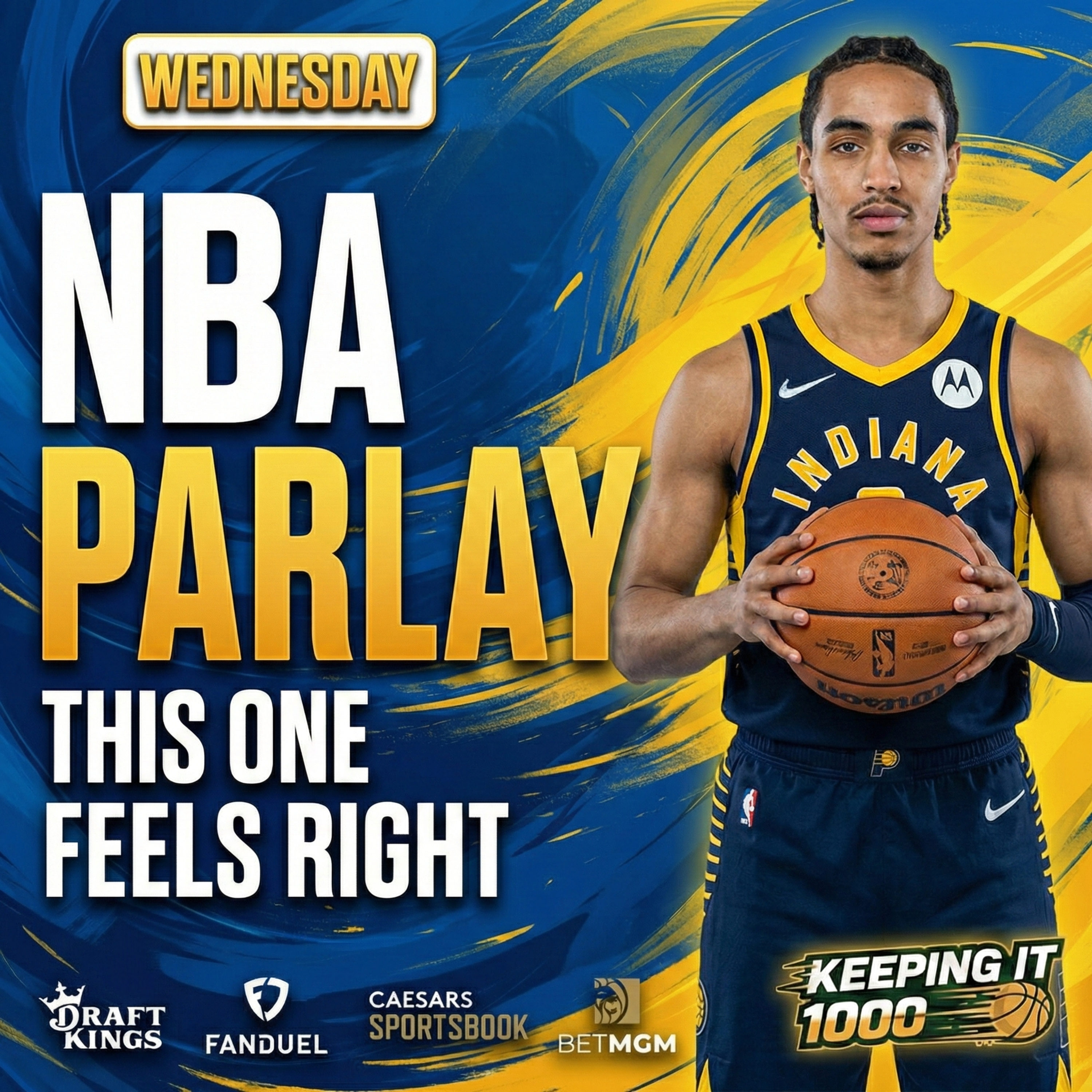 Yesterday’s Parlay Cashed, So We’re Feeling Dangerous Today (01/14) | Keeping It 1000 episode artwork