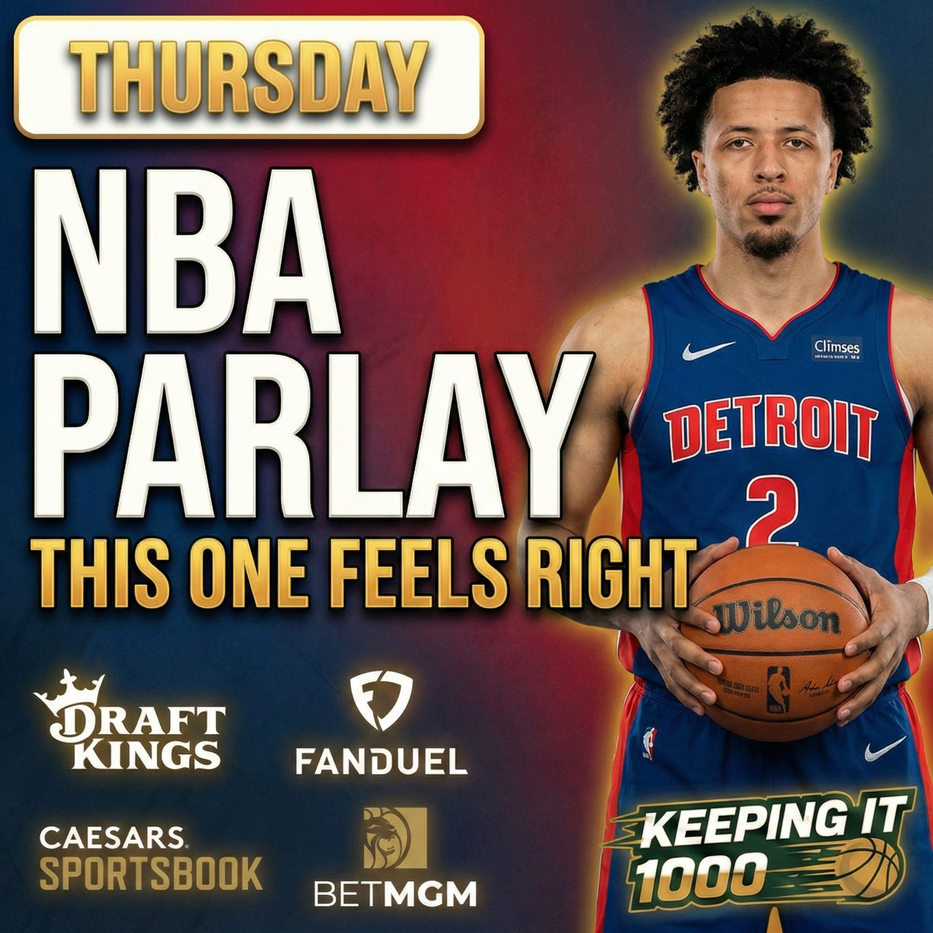 If You’re Betting NBA Tonight, Start Here (02/19) | Keeping It 1000 episode artwork