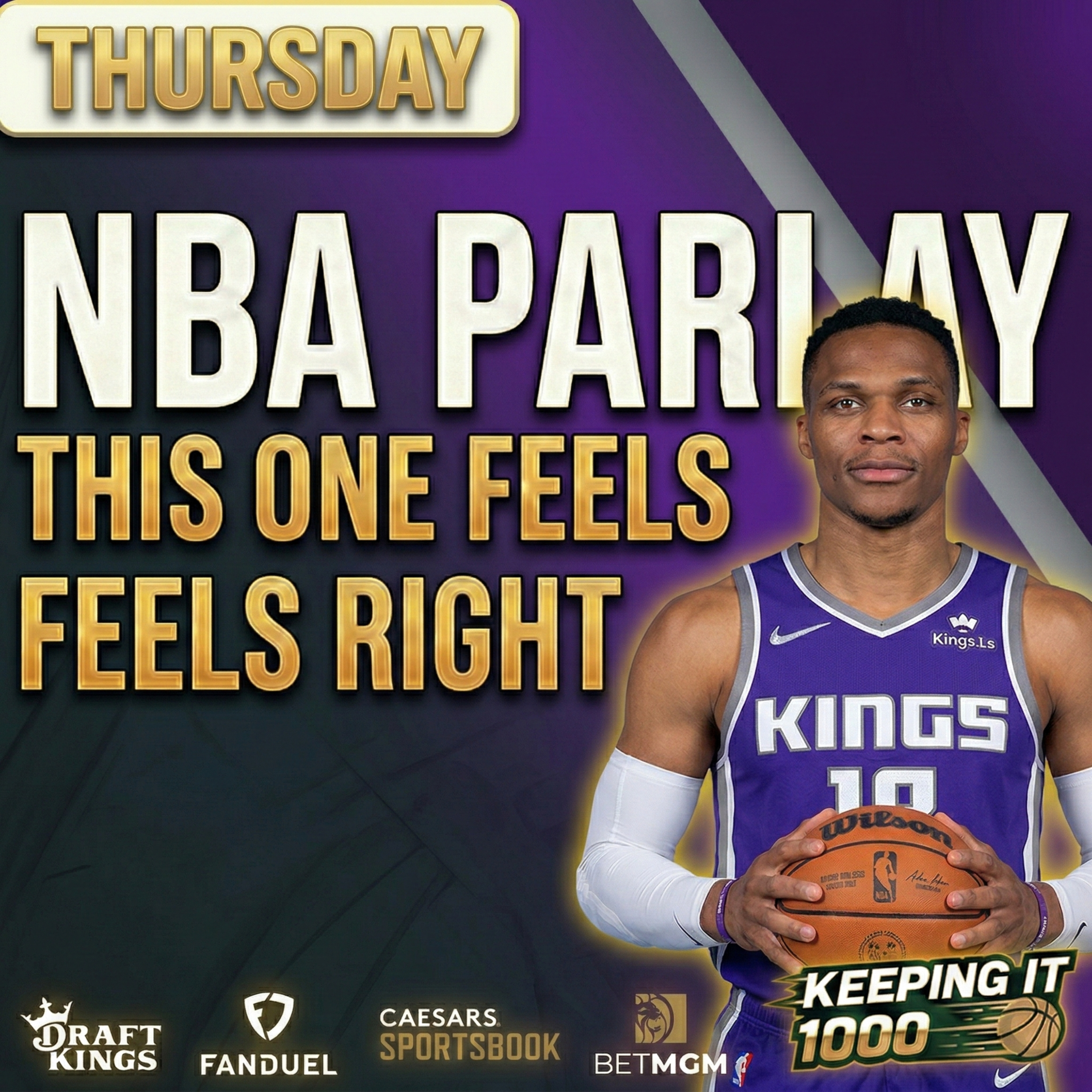 This NBA Thursday Parlay Is a No-Brainer (02/26) | Keeping It 1000 episode artwork