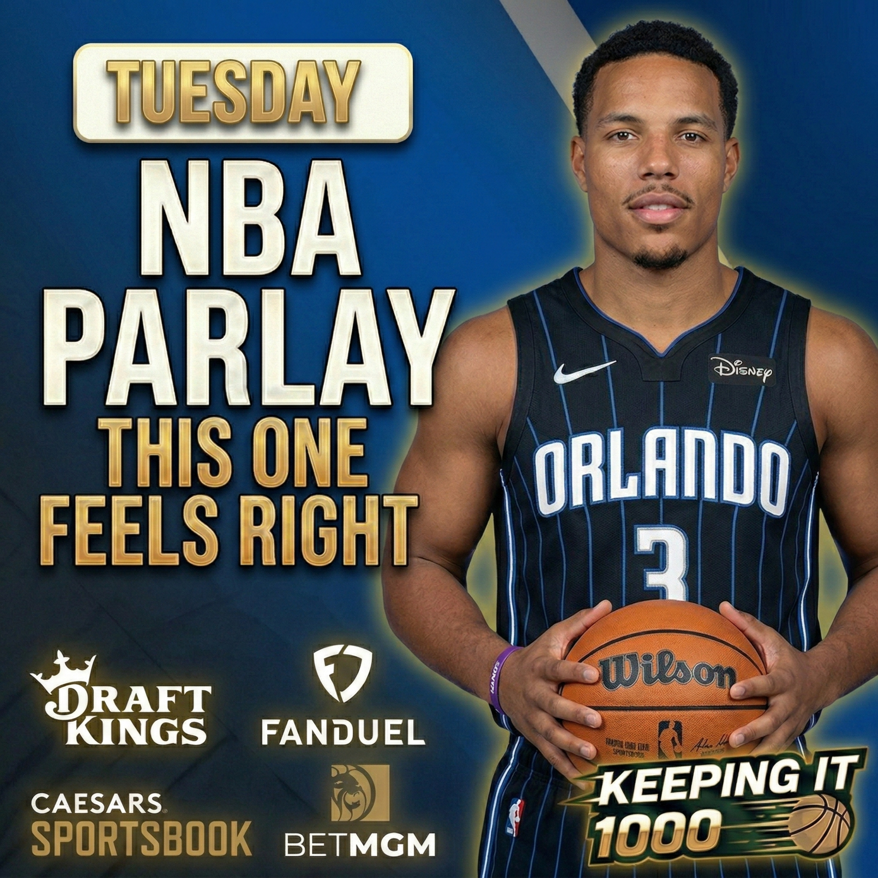 The Books Won’t Like This NBA Parlay (03/03) | Keeping It 1000 episode artwork