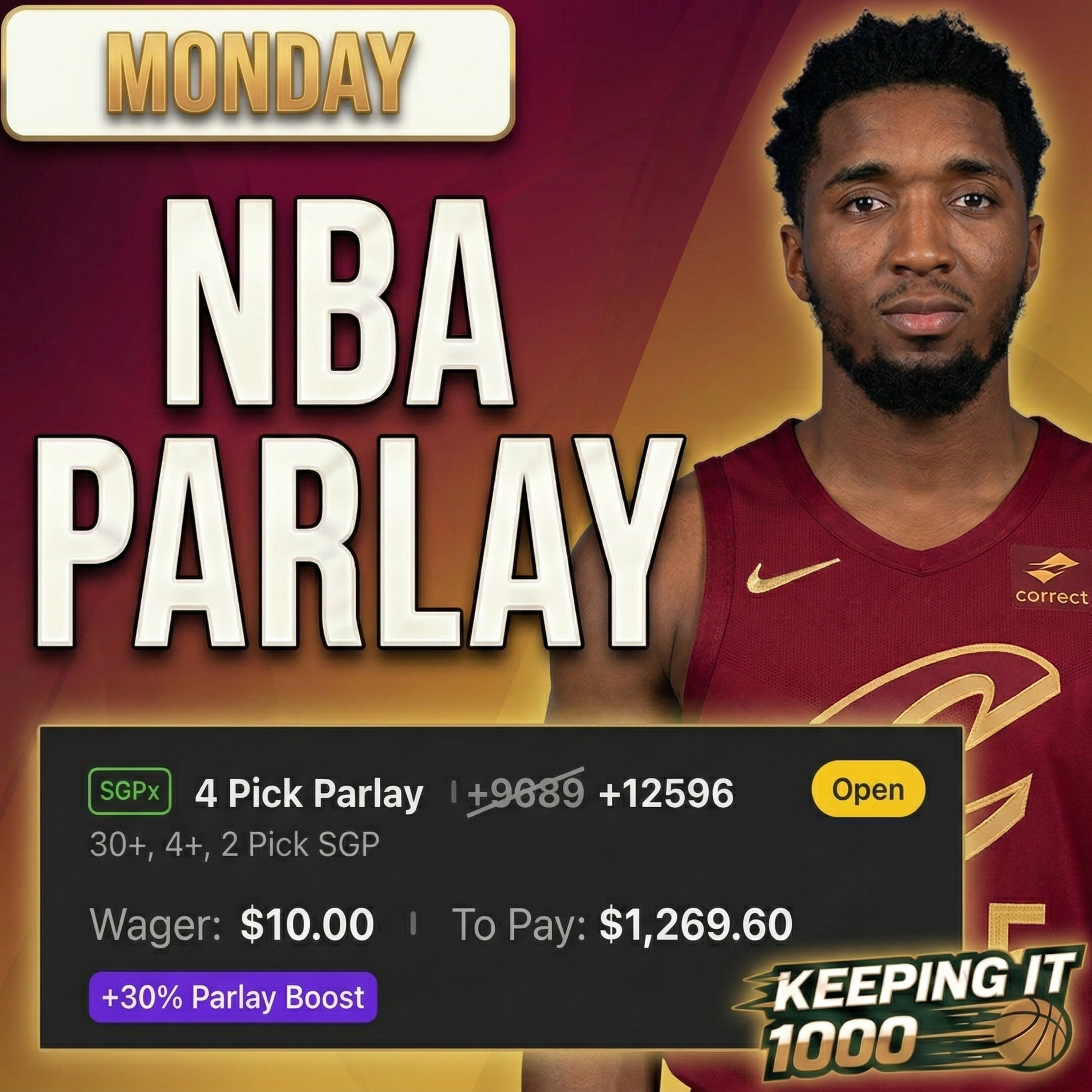 This Monday NBA Parlay Will Pay Your Bills for March (03/09) | Keeping It 1000 episode artwork