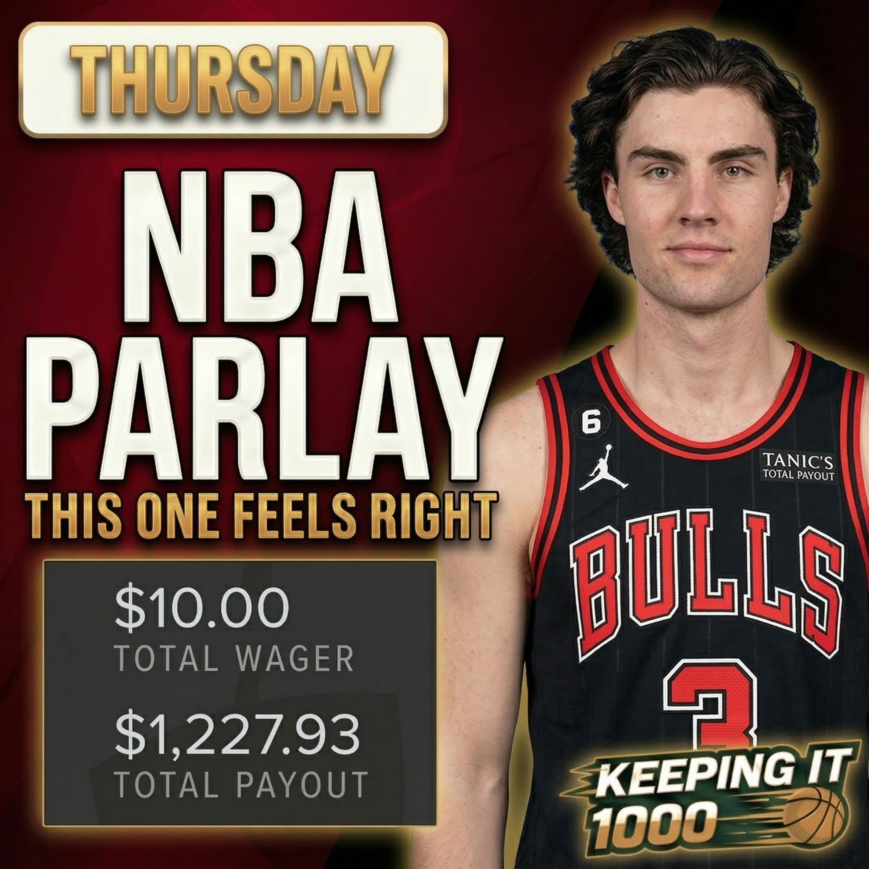 This THURSDAY NBA Parlay Is a Certified Banger (03/12) | Keeping It 1000 episode artwork