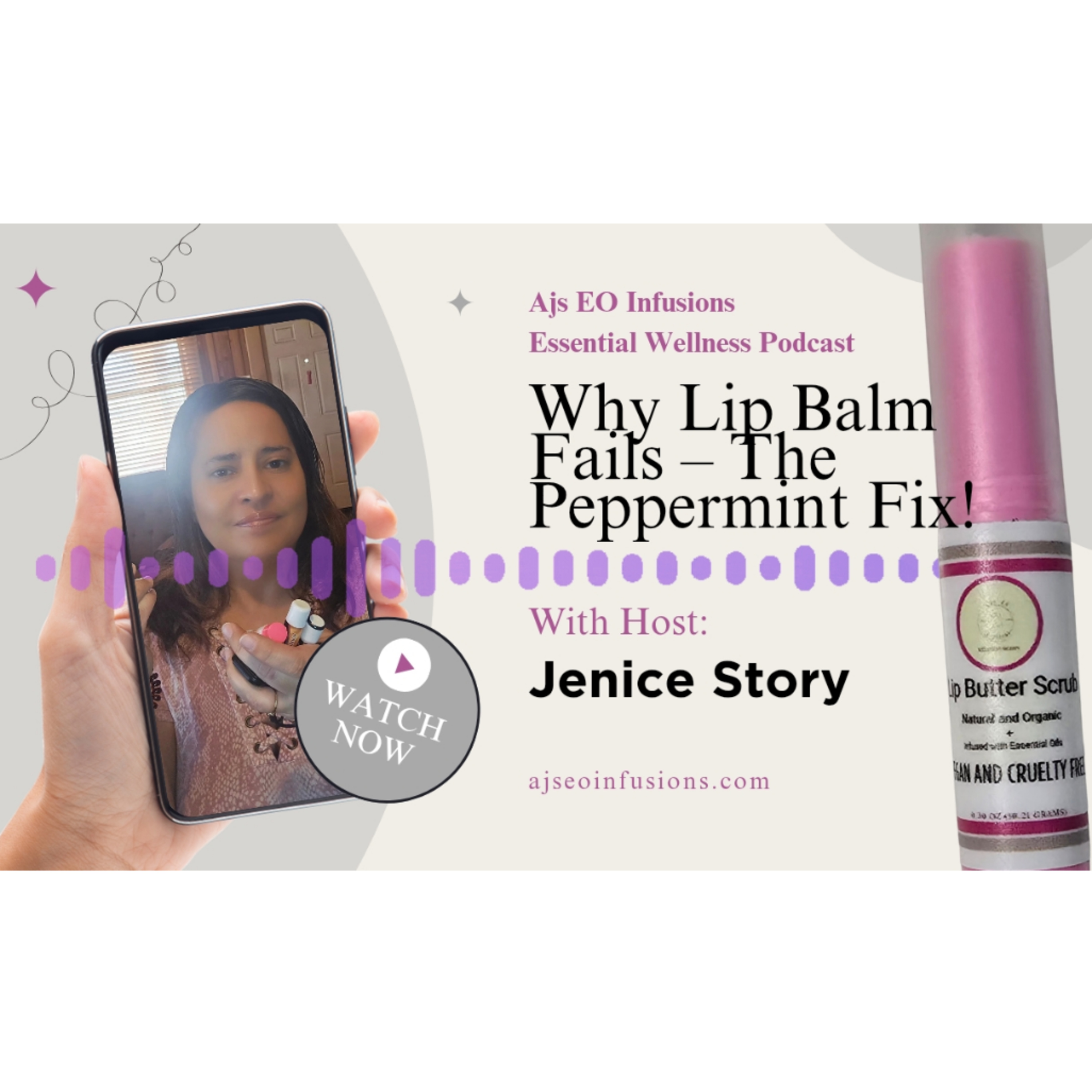 Why Your Lip Balm Isn't Working (& The Peppermint Fix!)🎙️💋🌿 episode artwork