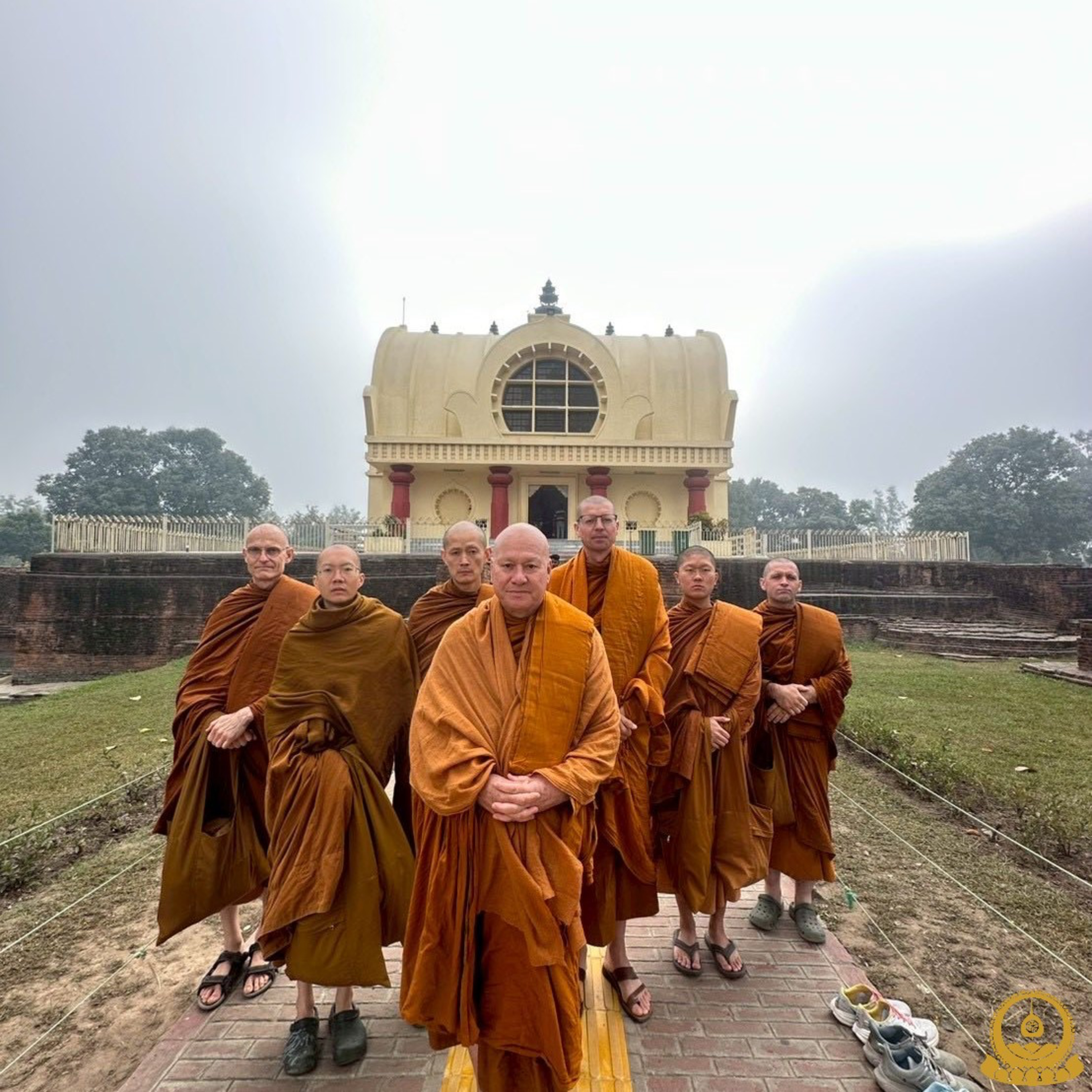 8. India Pilgrimage 9 Jan - Kusinara - Mahaparinibbana Temple episode artwork