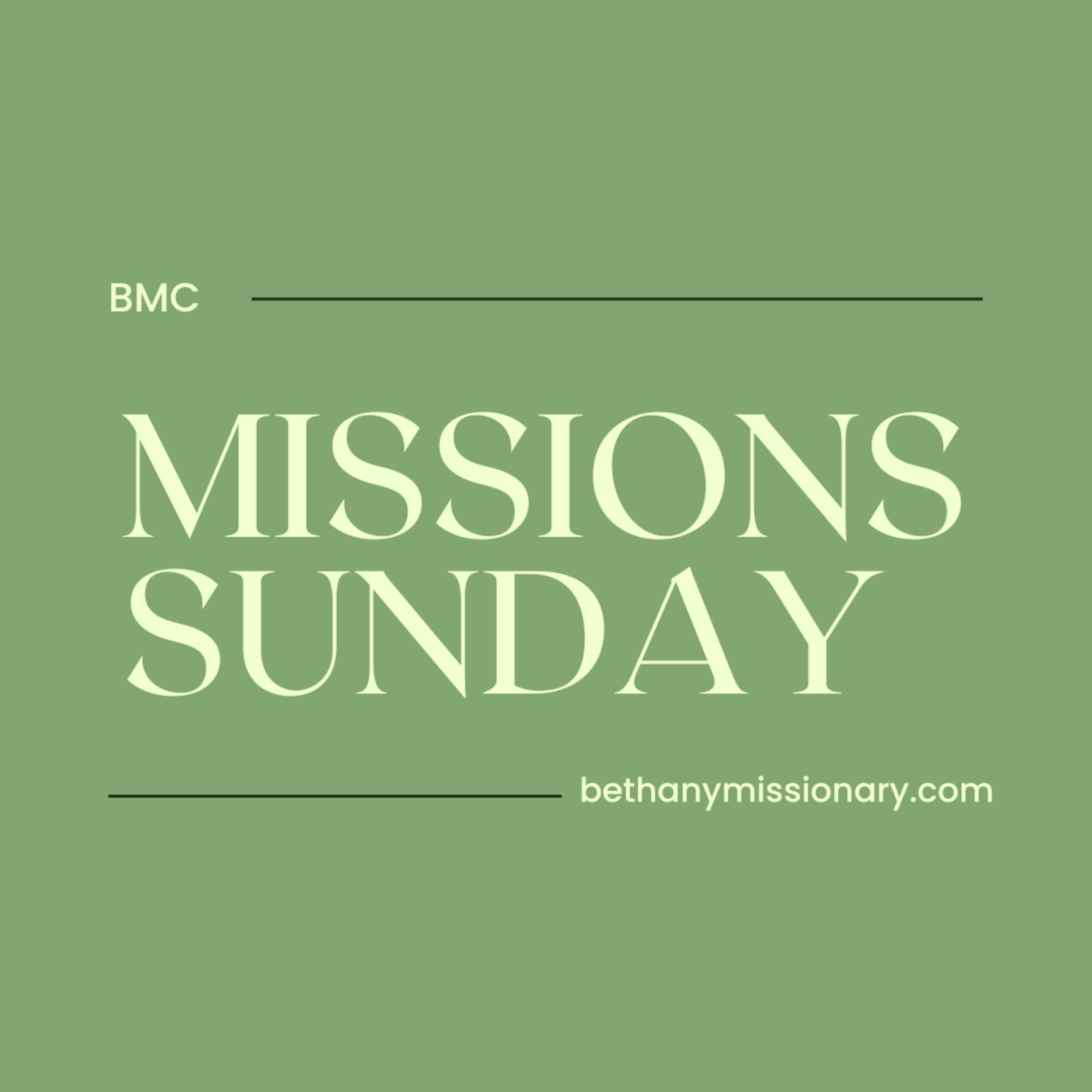Missions Sunday | Elmer and JoAnn Reifel episode artwork