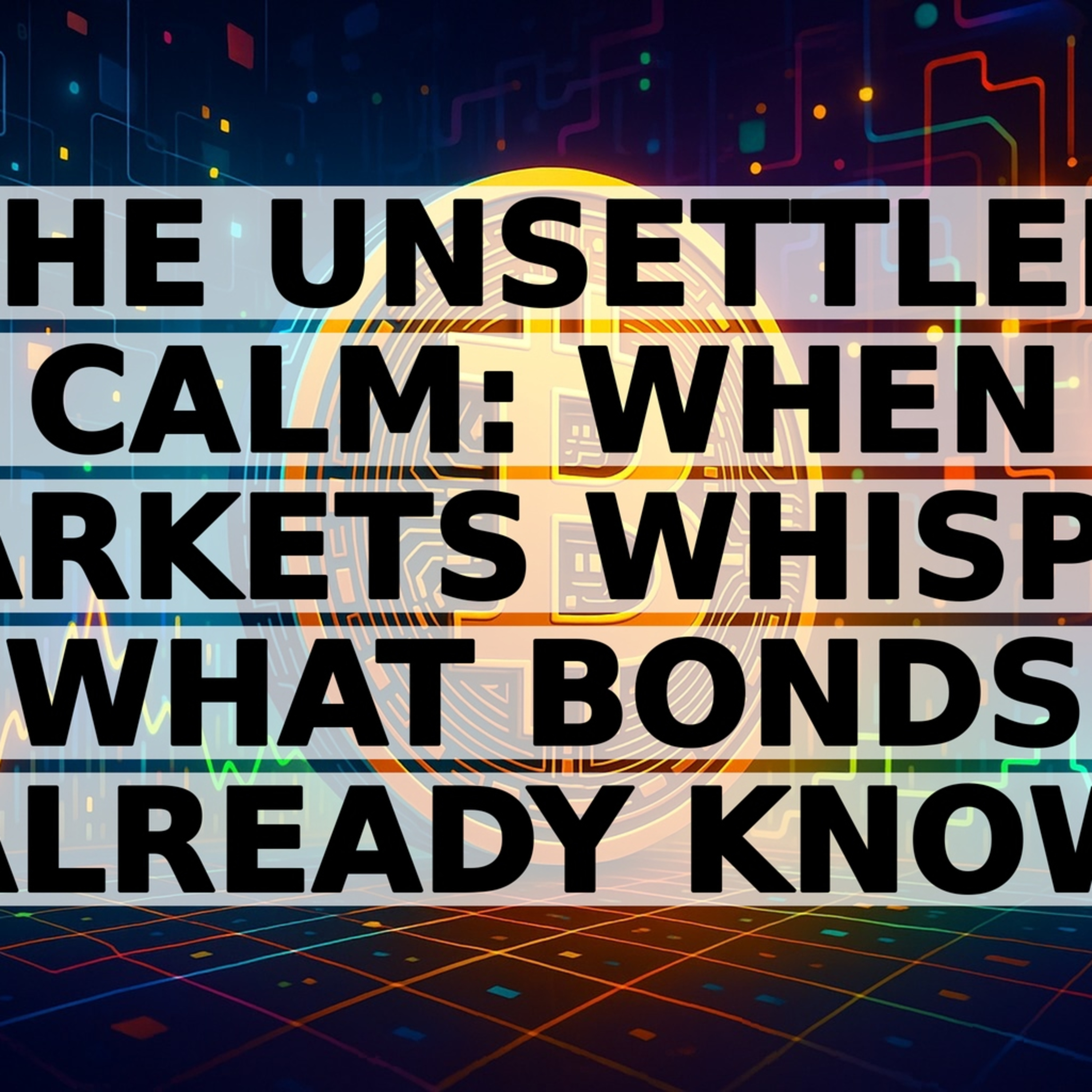 The Unsettled Calm: When Markets Whisper What Bonds Already Know