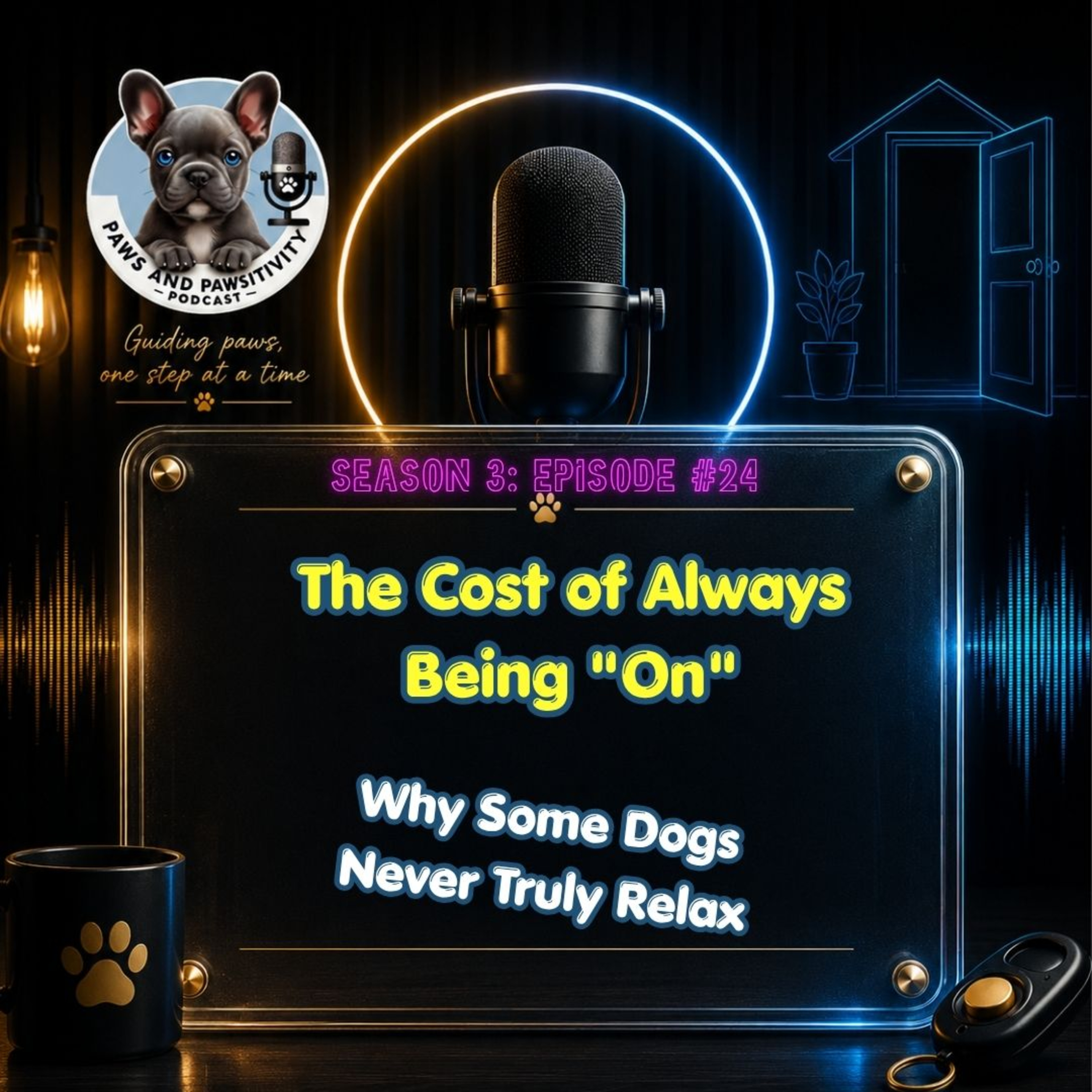 Episode #3.24 - The Cost of Always Being "On": Why Some Dogs Never Truly Relax episode artwork