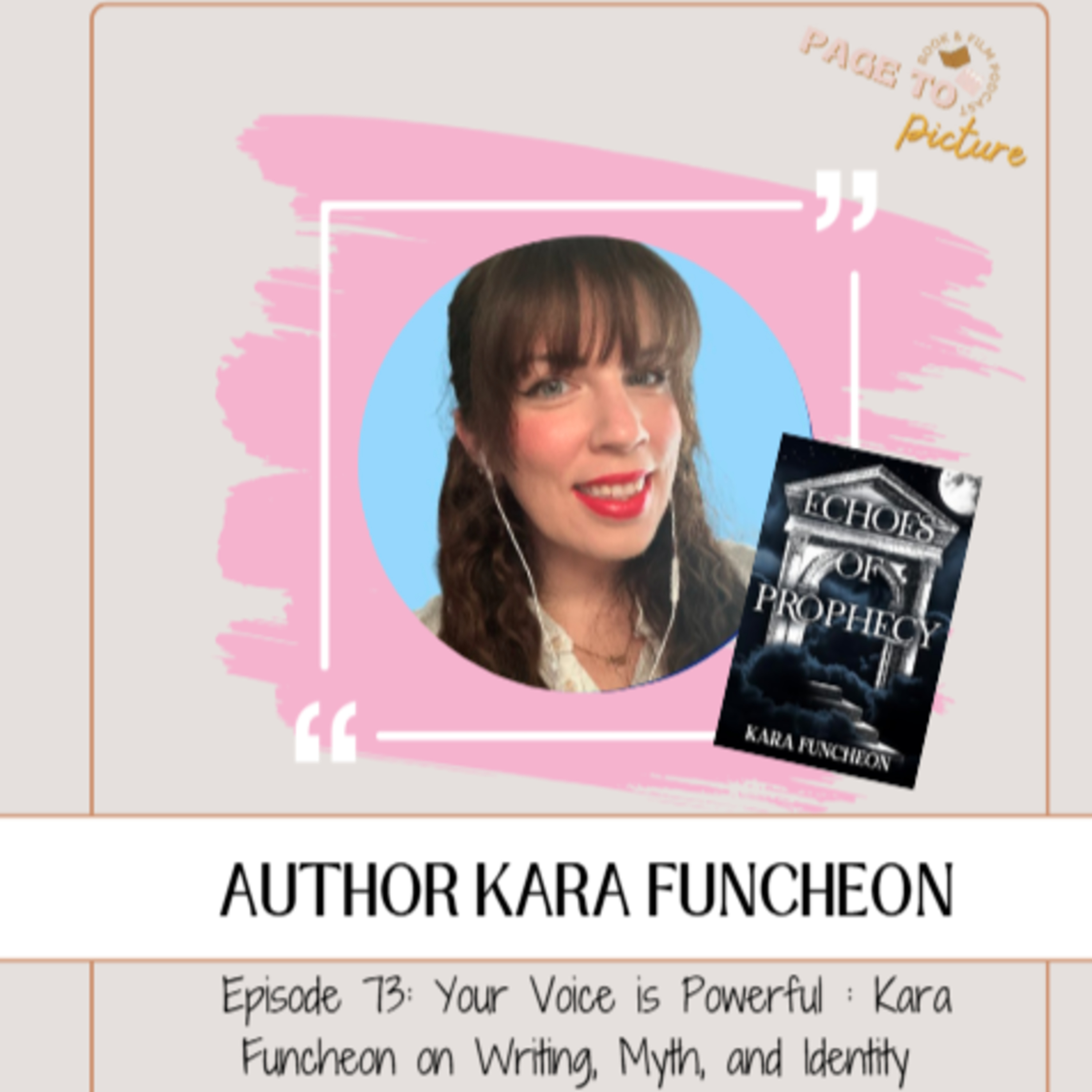 Your Voice IS Powerful: Kara Funcheon on Writing, Myth and Identity episode artwork