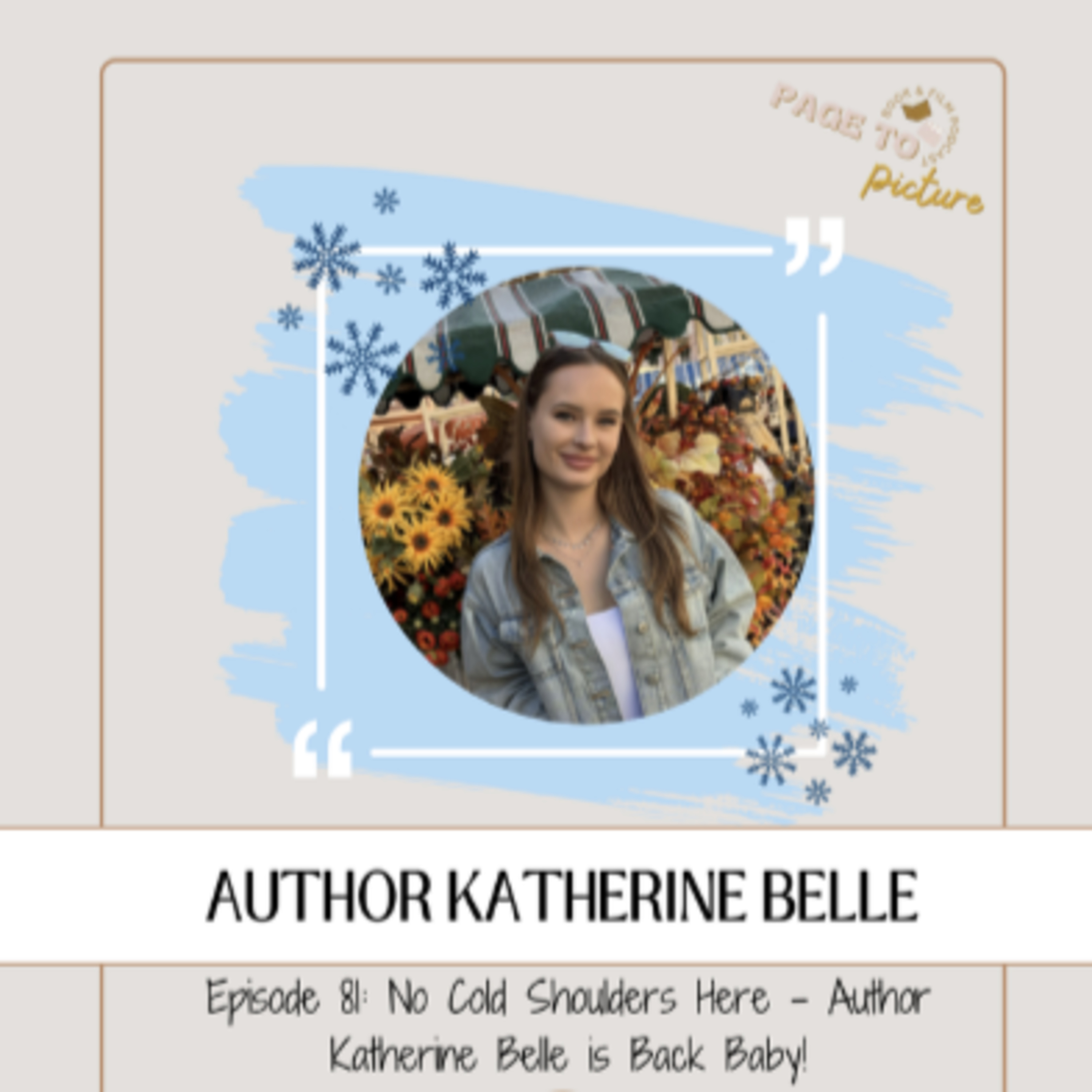 No Cold Shoulders Here - Author Katherine Belle is Back Baby! episode artwork