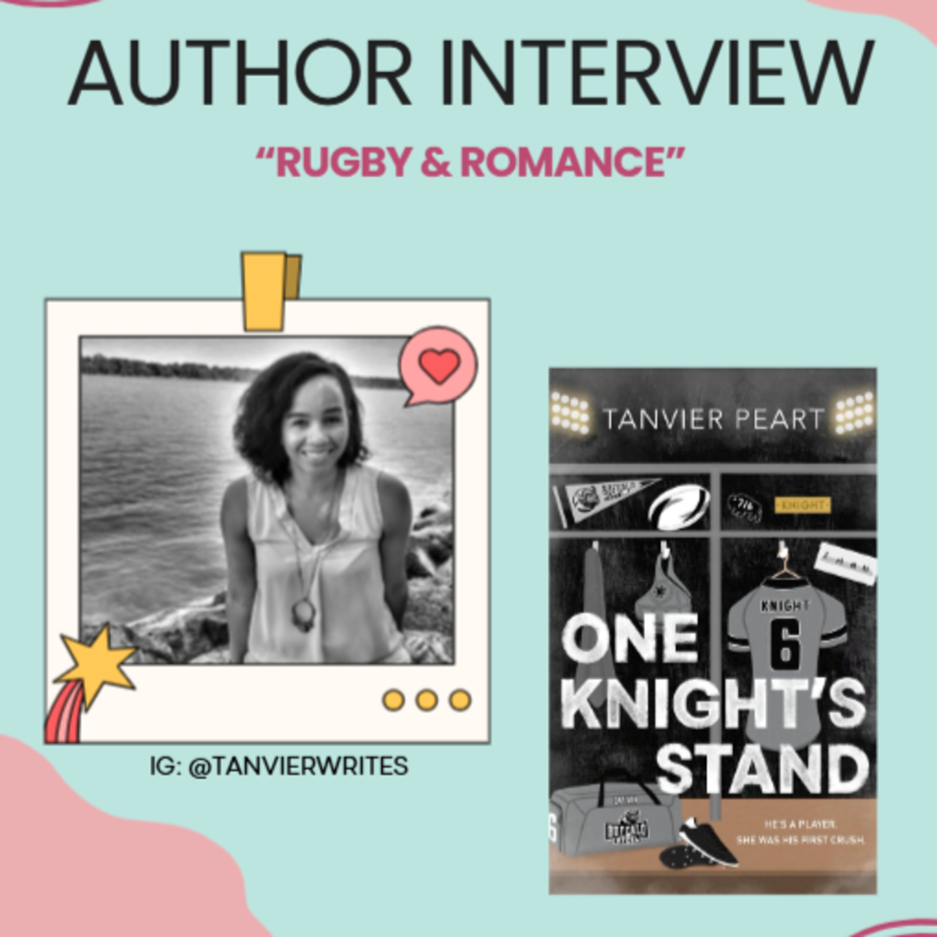 Rugby & Romance: With Author Tanvier Peart episode artwork