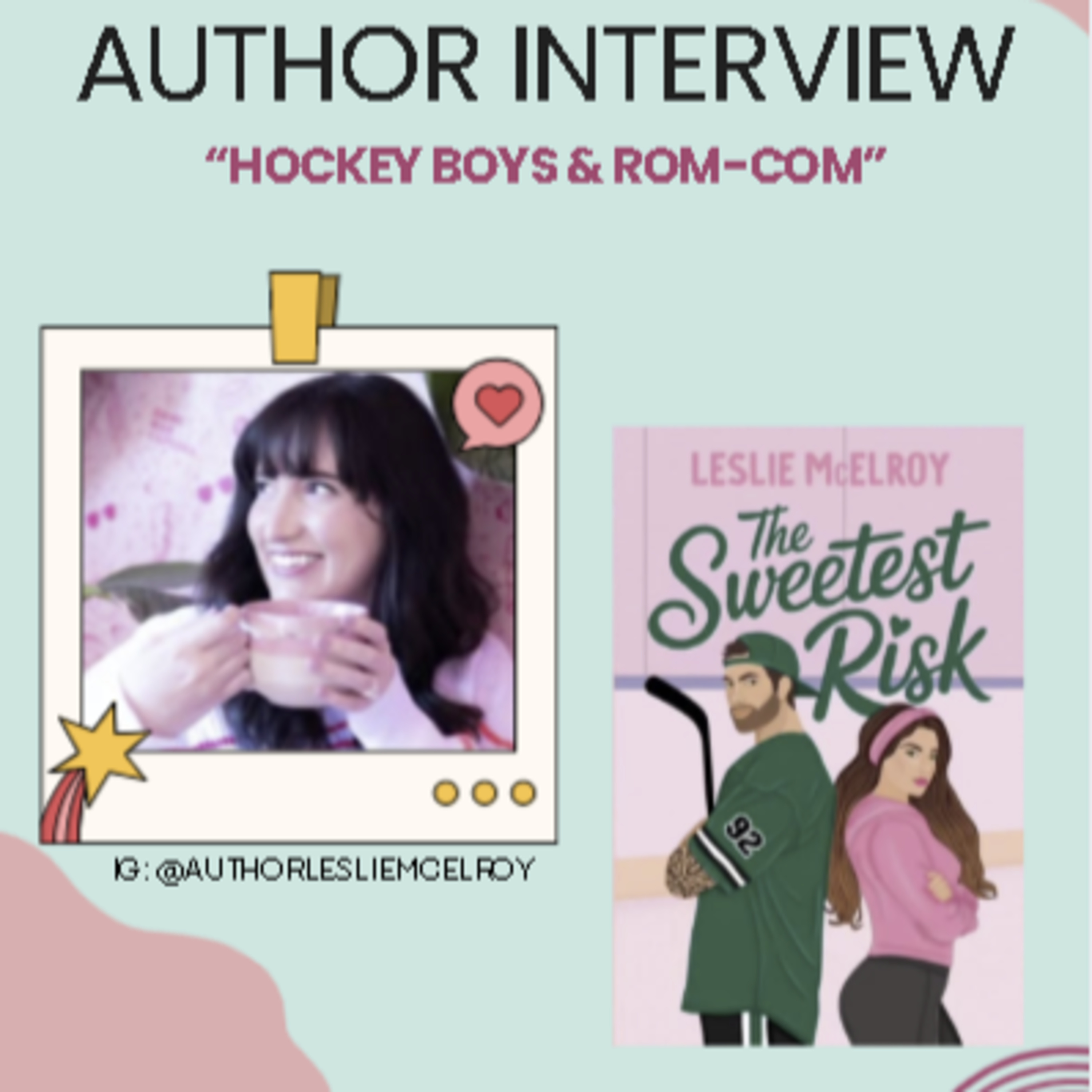 Hockey Boys & Rom-Com: Author Leslie McElroy episode artwork