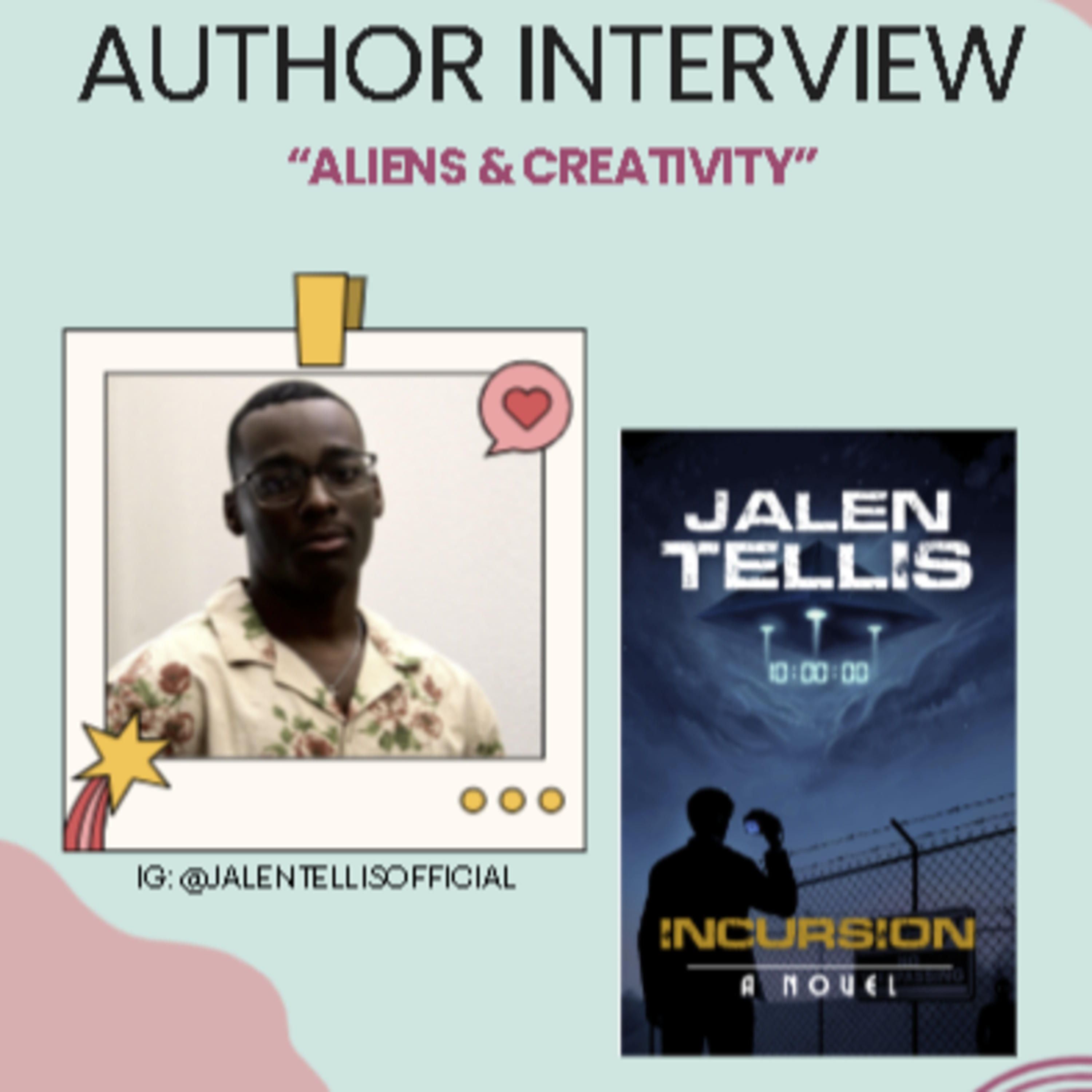 Aliens & Creativity: Author Jalen Tellis episode artwork