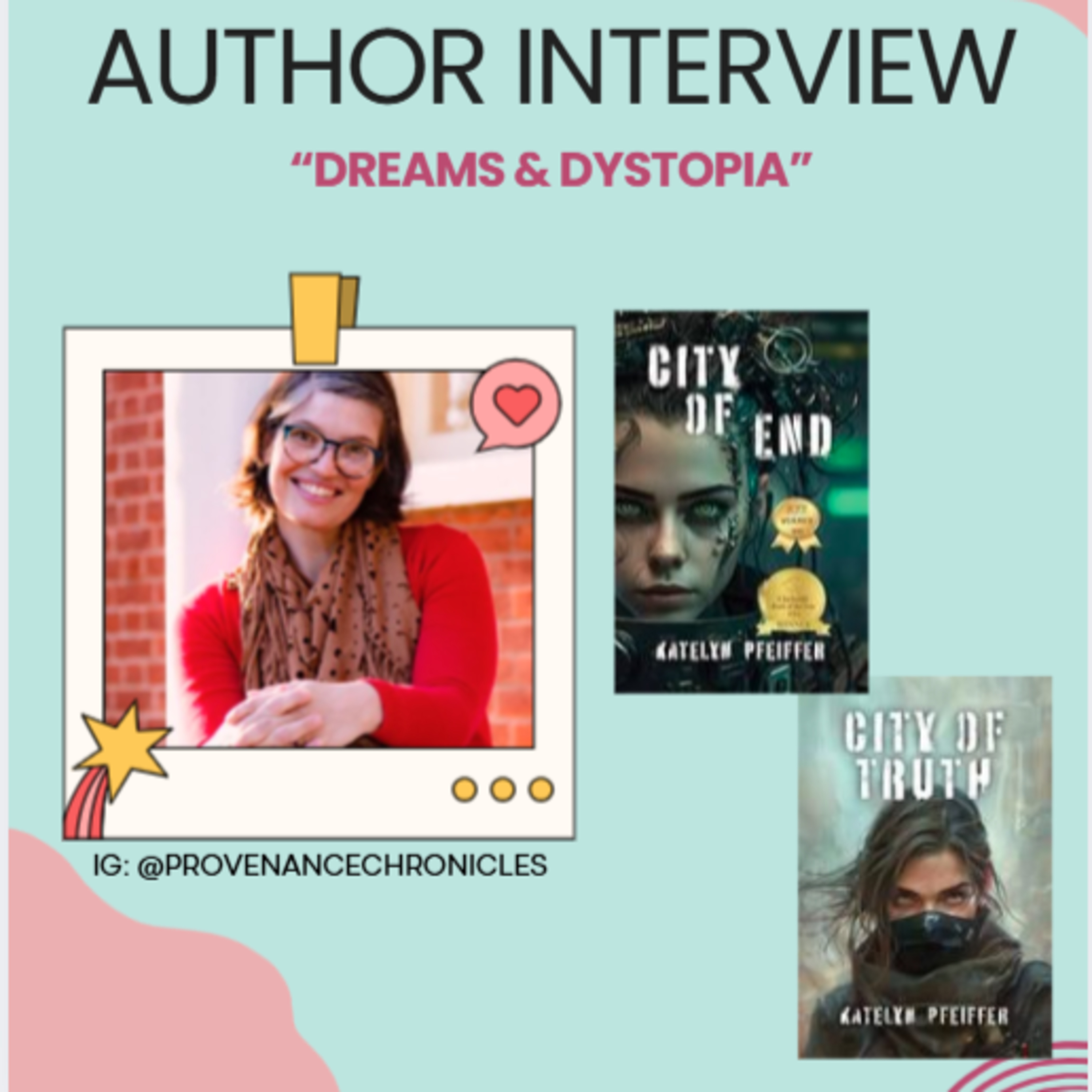 Dreams & Dystopia: Author Katelyn Pfeiffer episode artwork