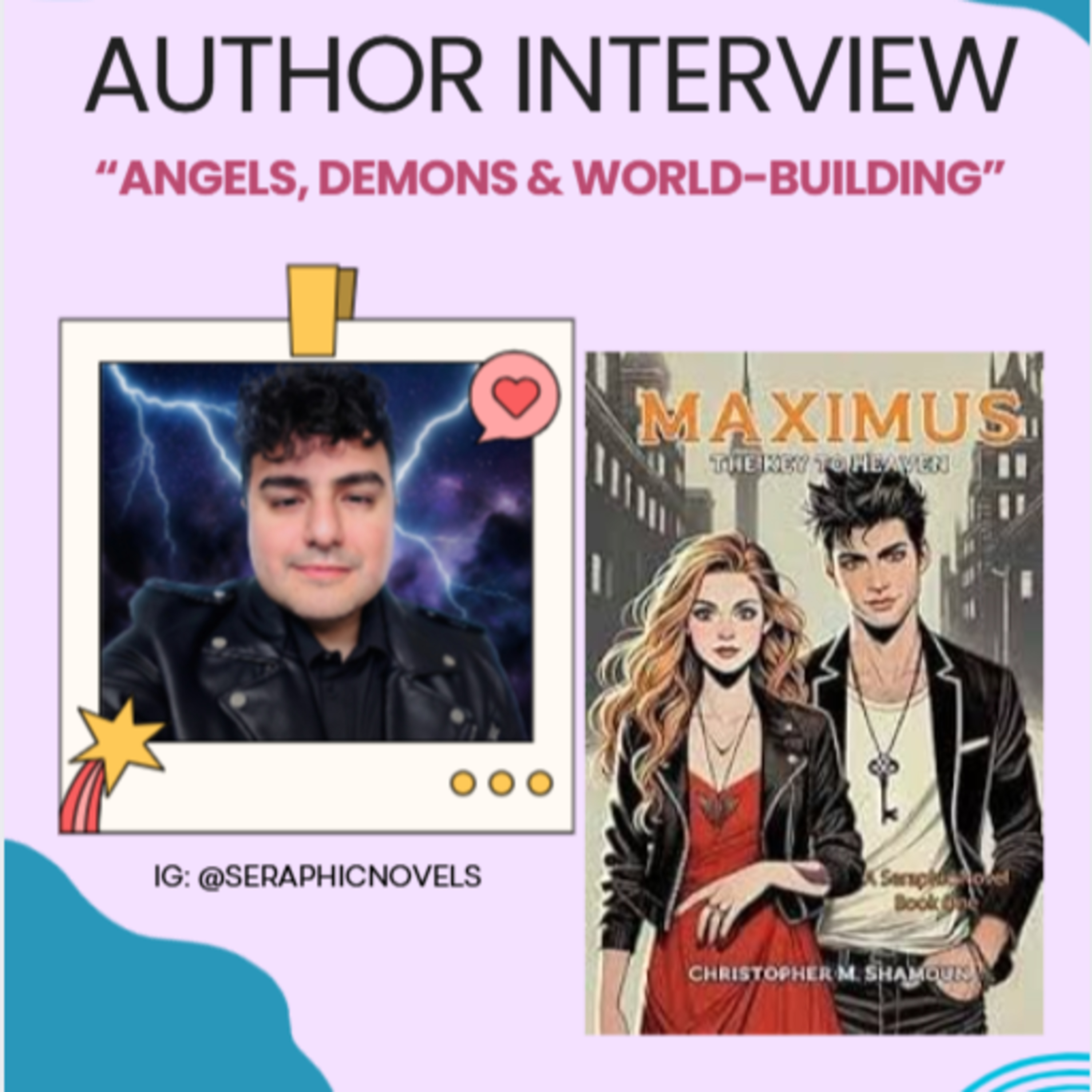 Angels, Demons & World-Building : Author Christopher M. Shamoun episode artwork