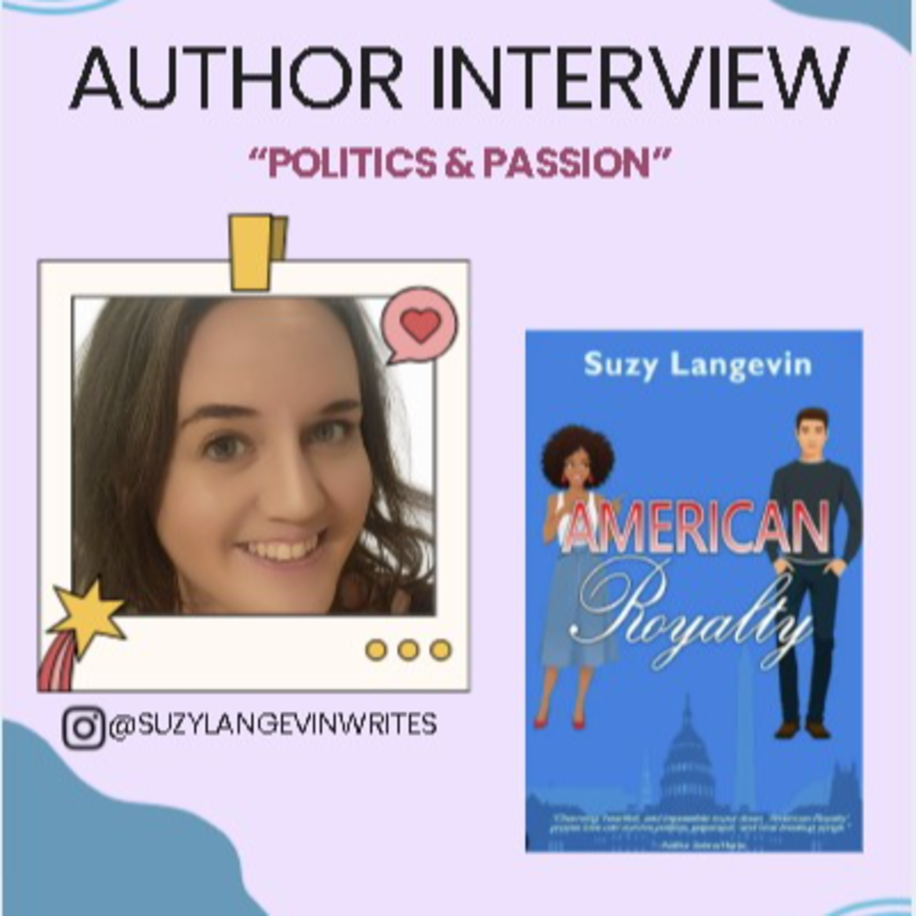 Politics & Passion: Author Suzy Langevin episode artwork