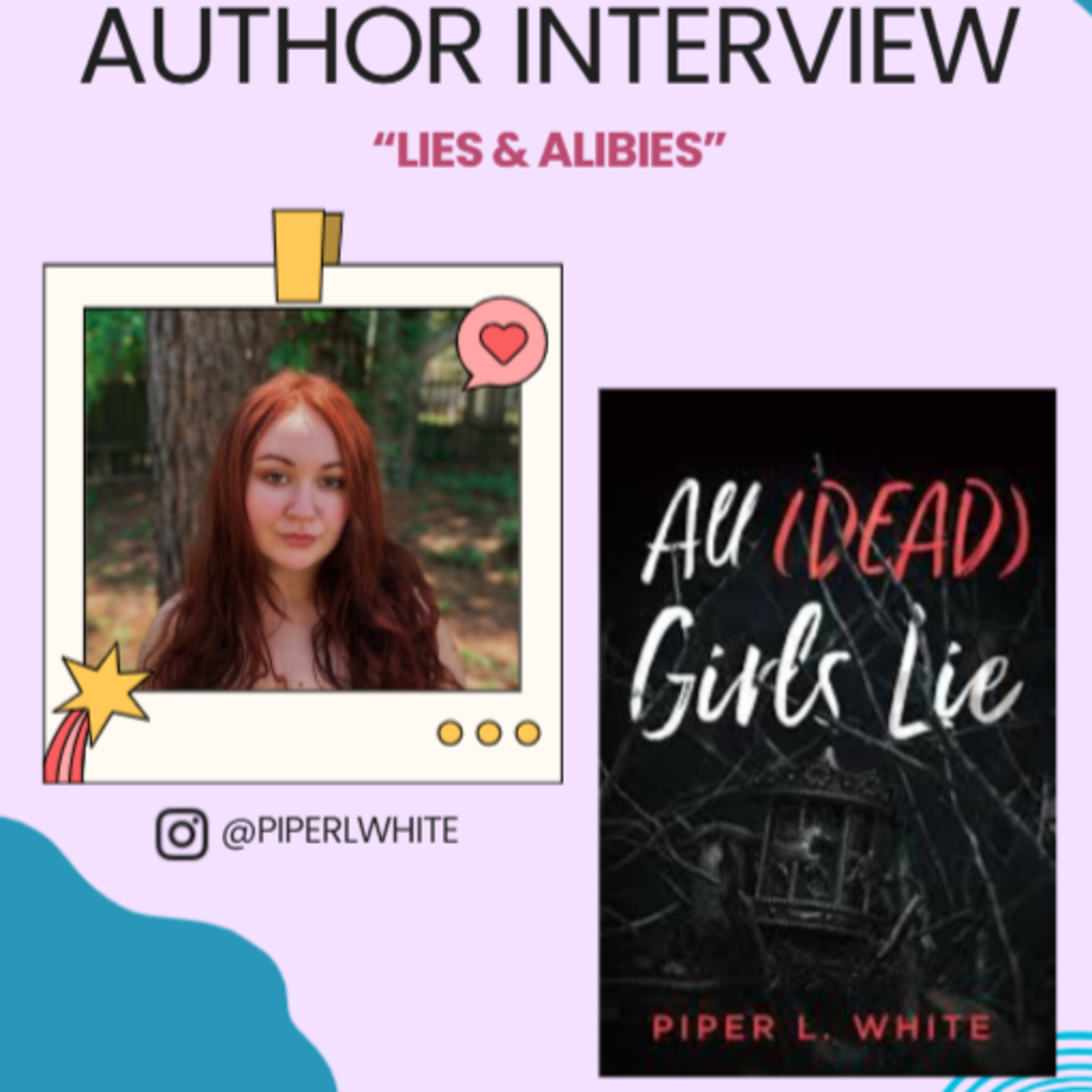 Lies & Alibies: Author Piper L. White episode artwork