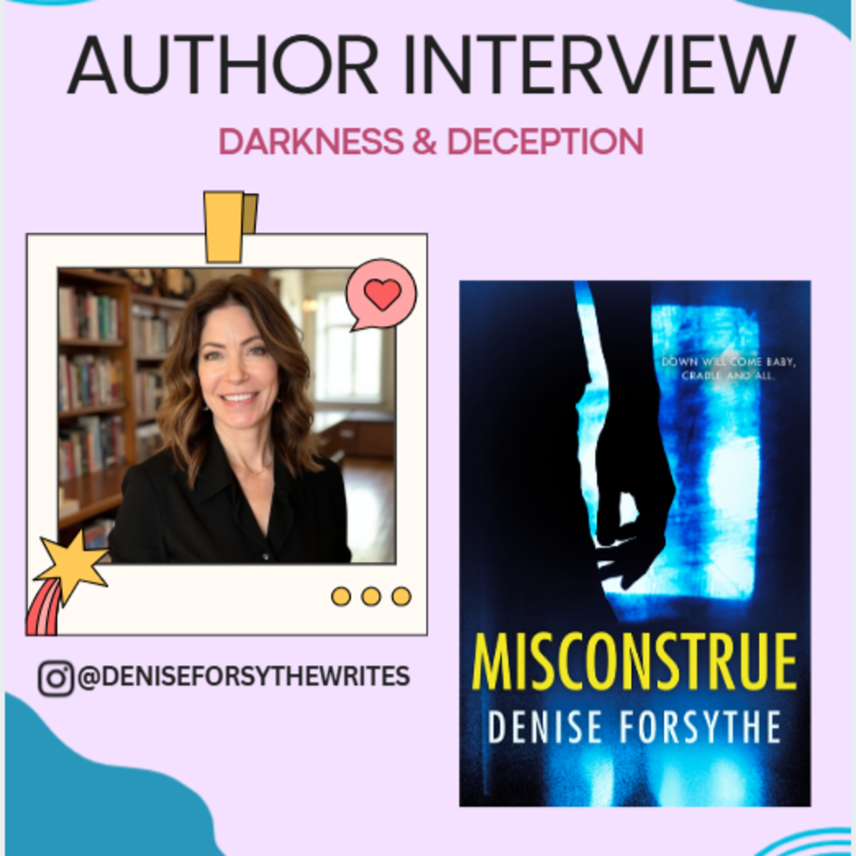 Darkness & Deception: Author Denise Forsythe episode artwork