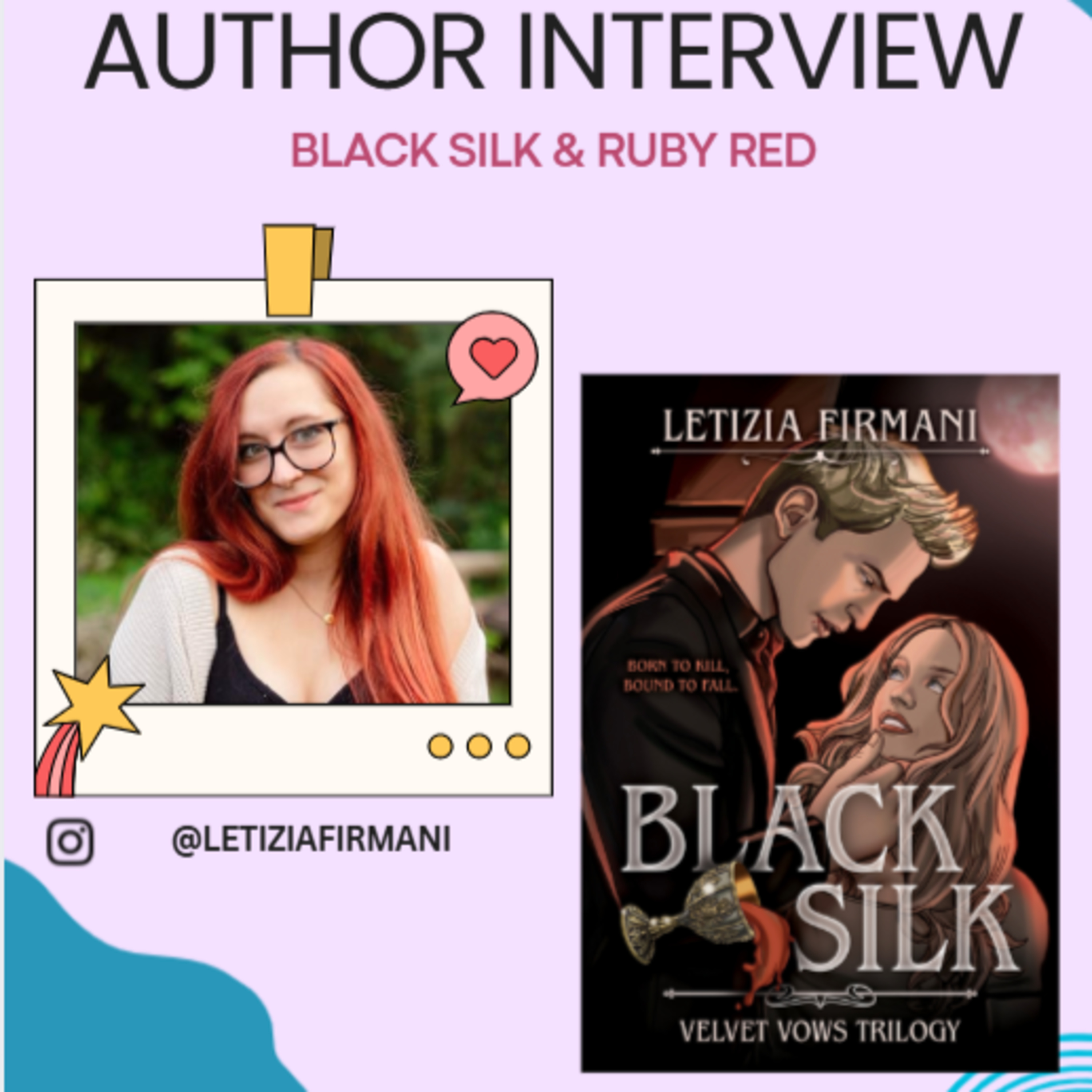 Black Silk & Ruby Red: Author Letizia Firmani episode artwork