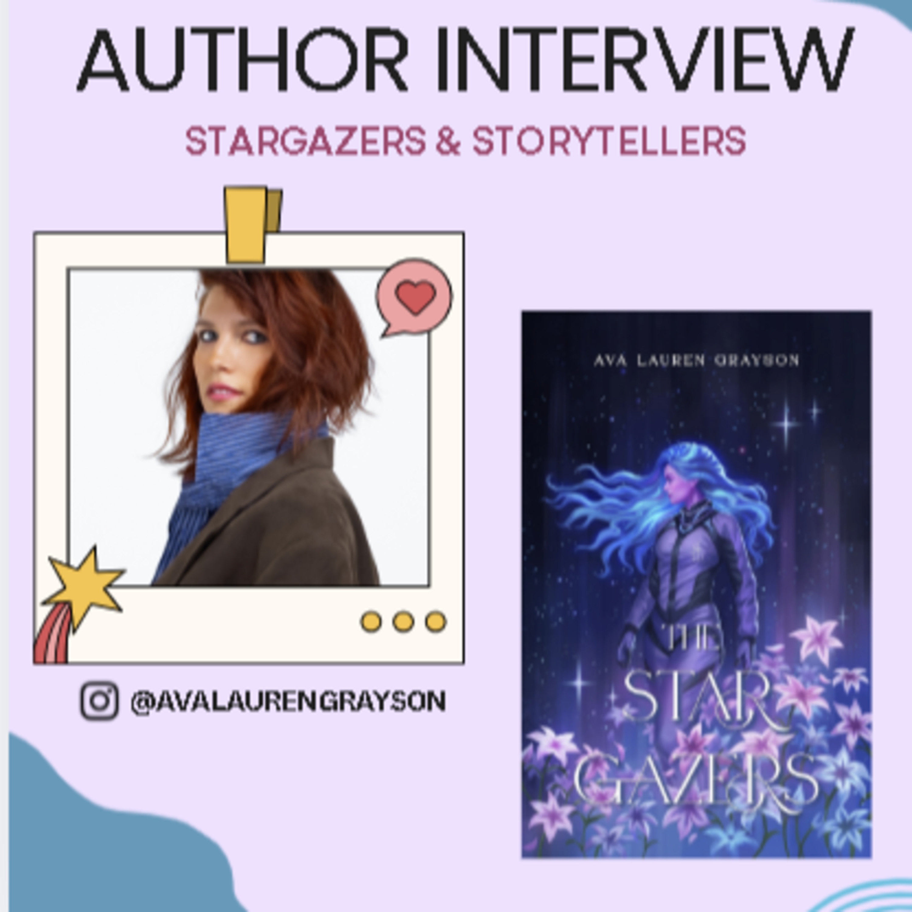 Stargazers & Storytellers: YA Fantasy Author Ava Lauren Grayson episode artwork